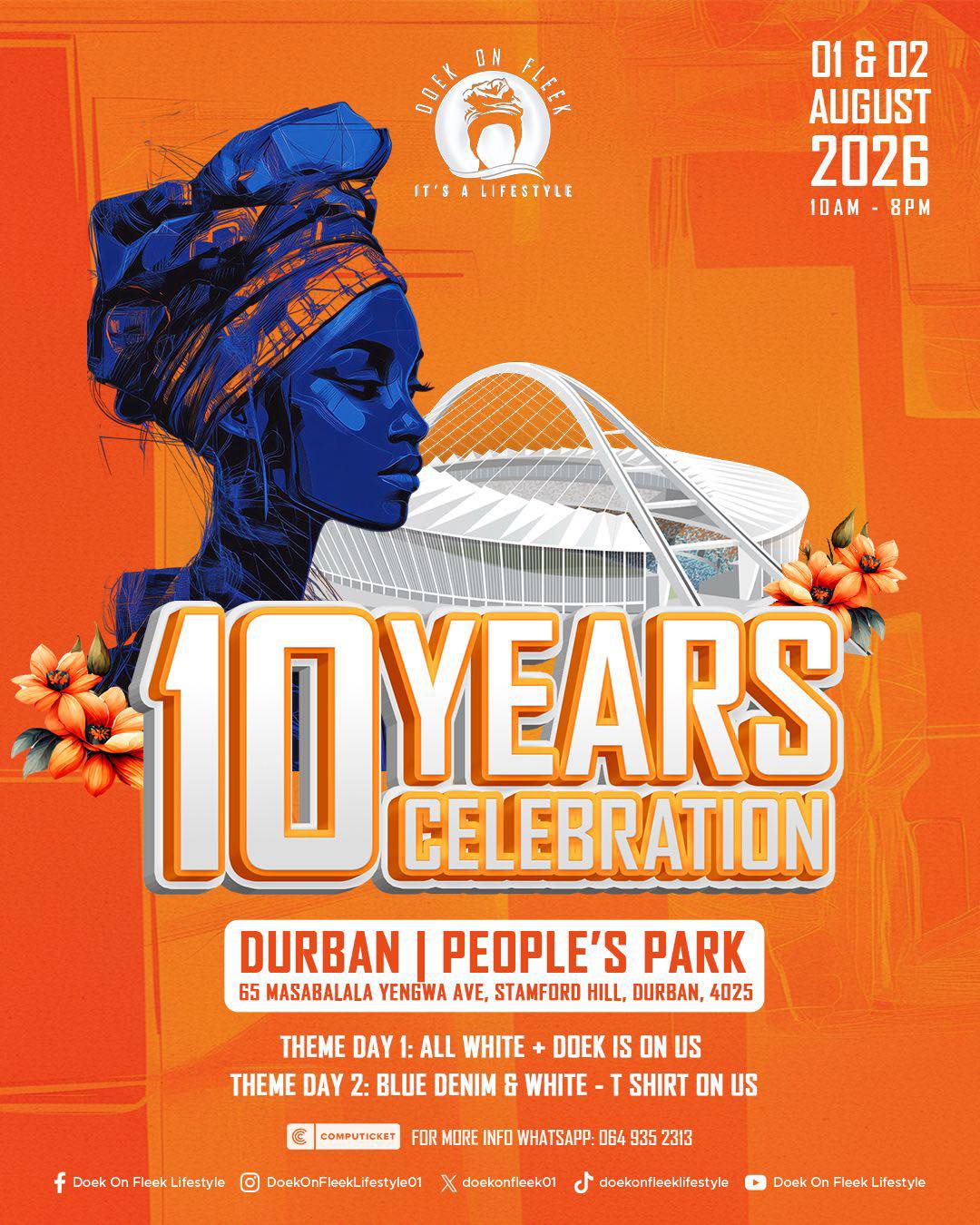 Secure your ticket for the 1st... - Doek On Fleek Lifestyle | Facebook