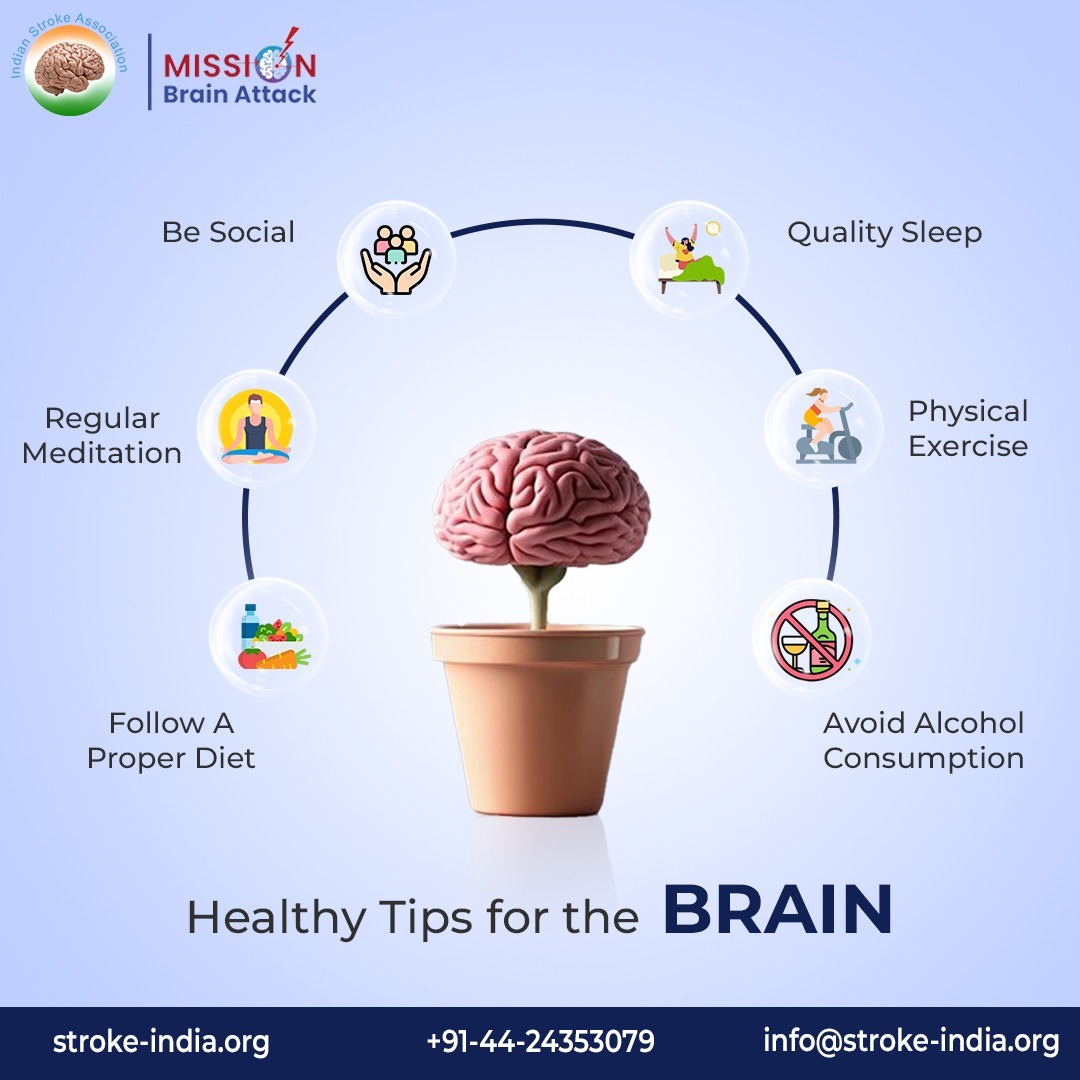 Indian - Healthy Tips for a Strong Brain 🧠 Boost your brain health with ...