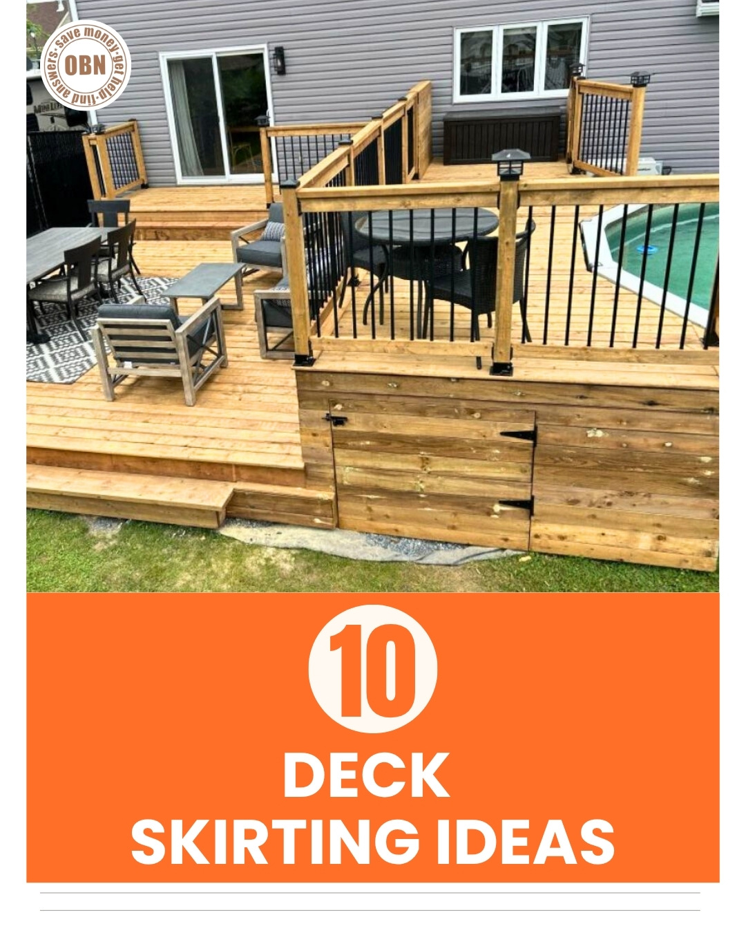 10 Creative Deck Skirting... - The Owner-Builder Network | Facebook