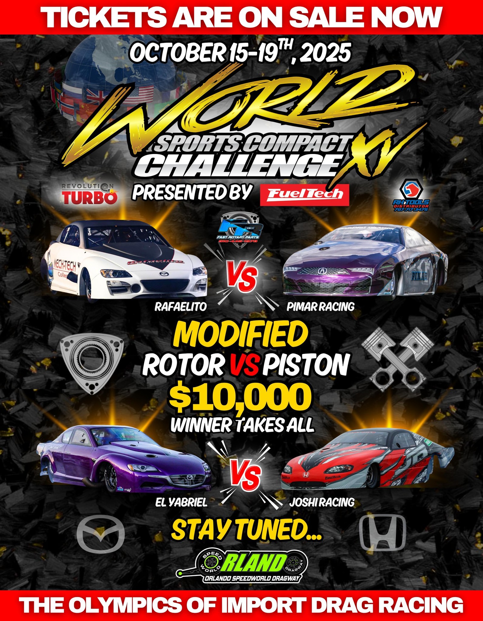 DragRacingPR - 🏁Here are some of the CONFIRM Racers for... | Facebook