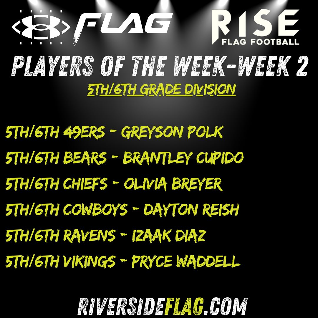 Riverside Rise Flag Football
