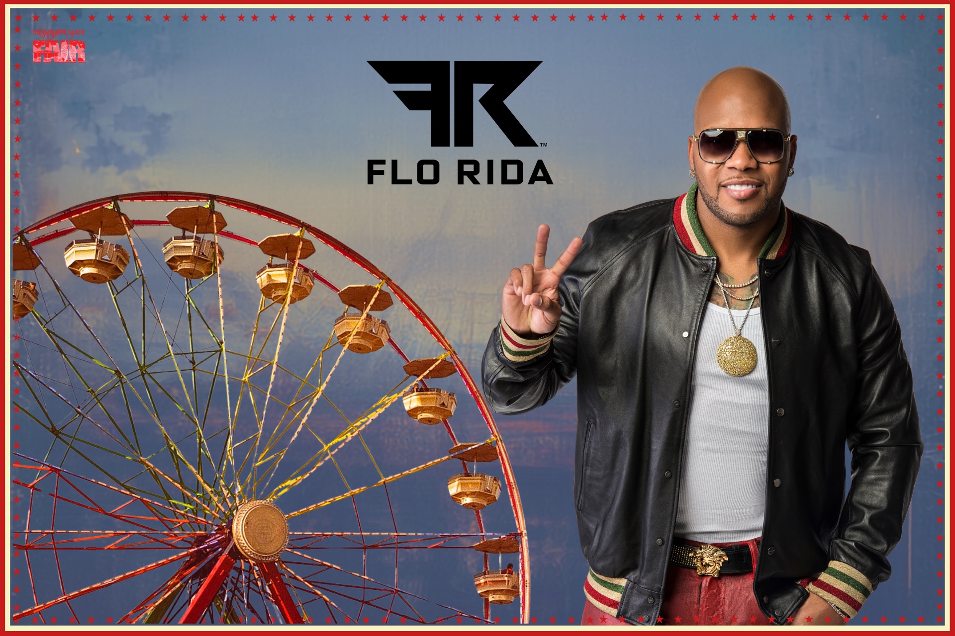 FLO RIDA CONCERT AT LET FREEDOM RING AT THE MS STATE FAIR