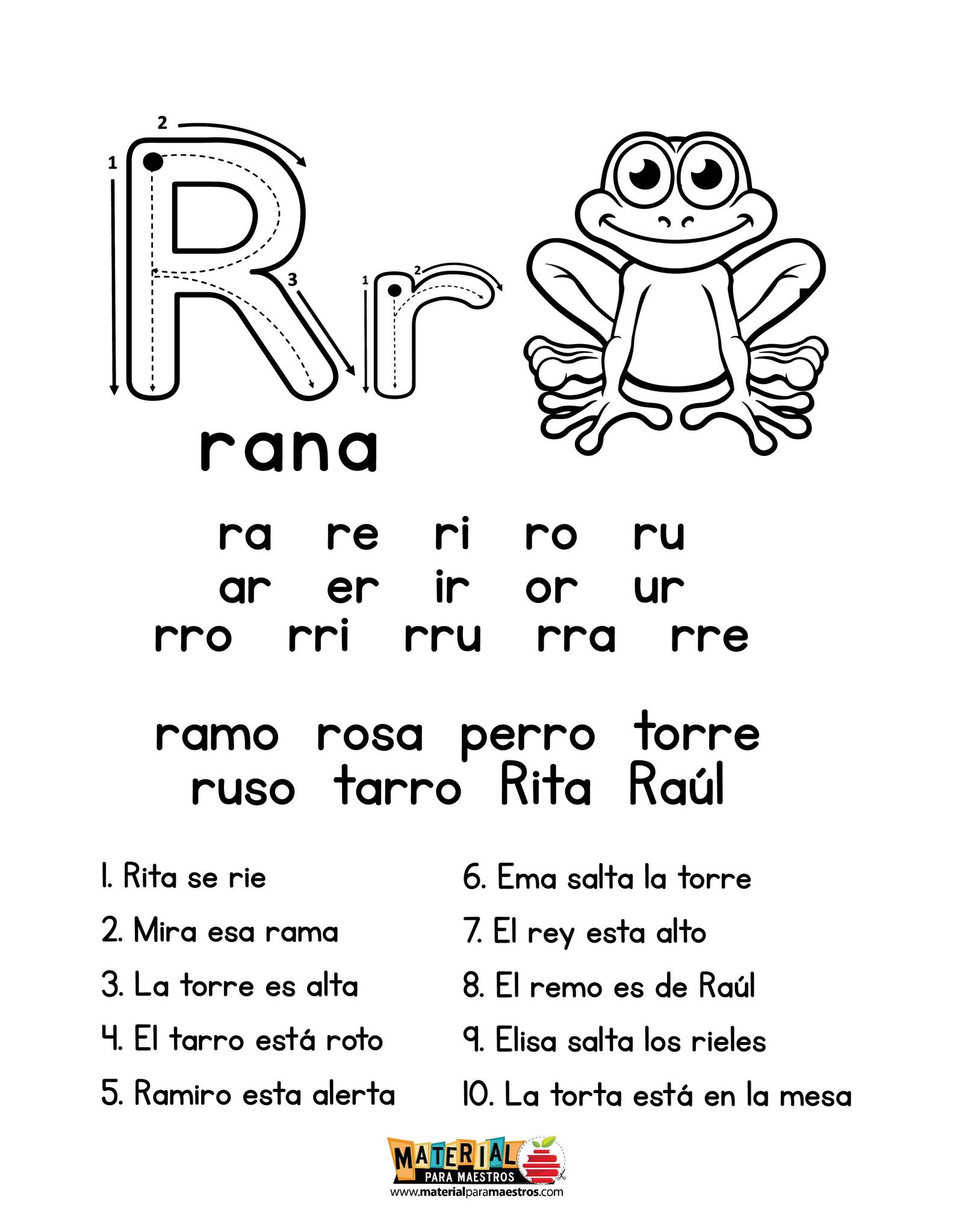MATERIAL GRATIS PARA ENSEÑAR A LEER | 📕Cuadernillo para estudiar las ...