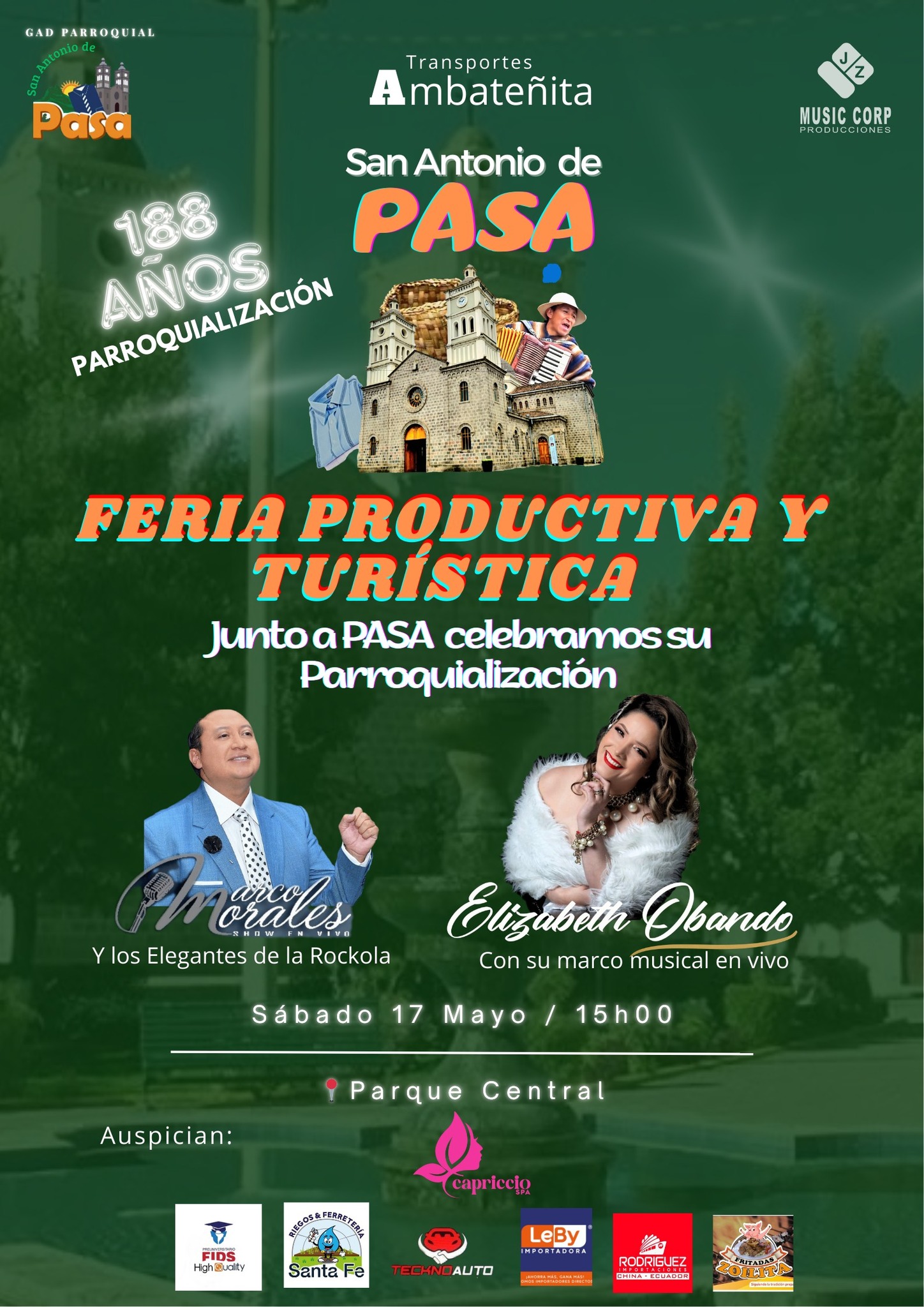 Gad - ¡Listos para la gran inauguración de la Feria Productiva y ...
