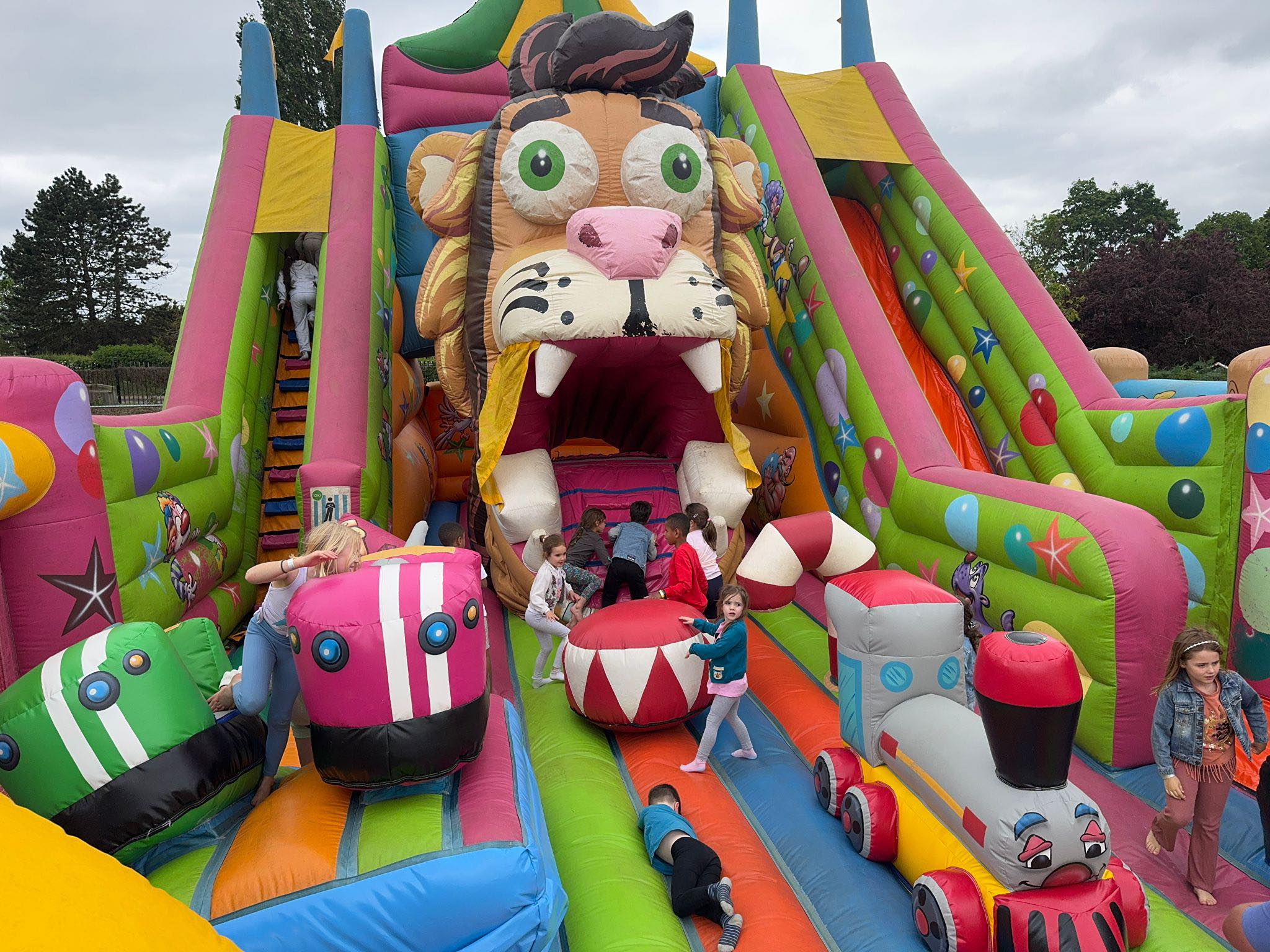 Inflatable - UKS BIGGEST INFLATABLE THEME PARK is open at Gatcombe Farm ...