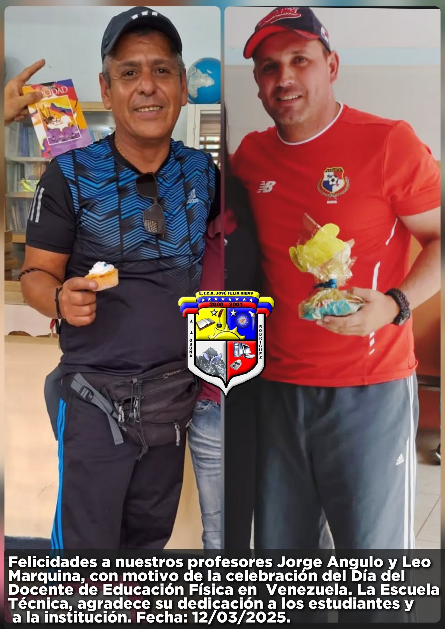 E.T.C.R. - Felicidades a nuestros profesores de educación física en su ...