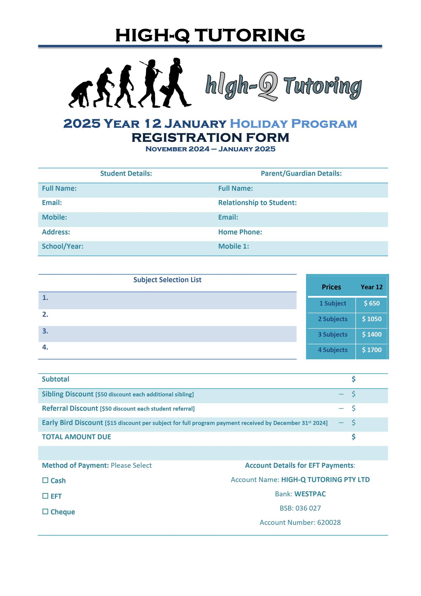 HighQ Tutoring | Perth WA