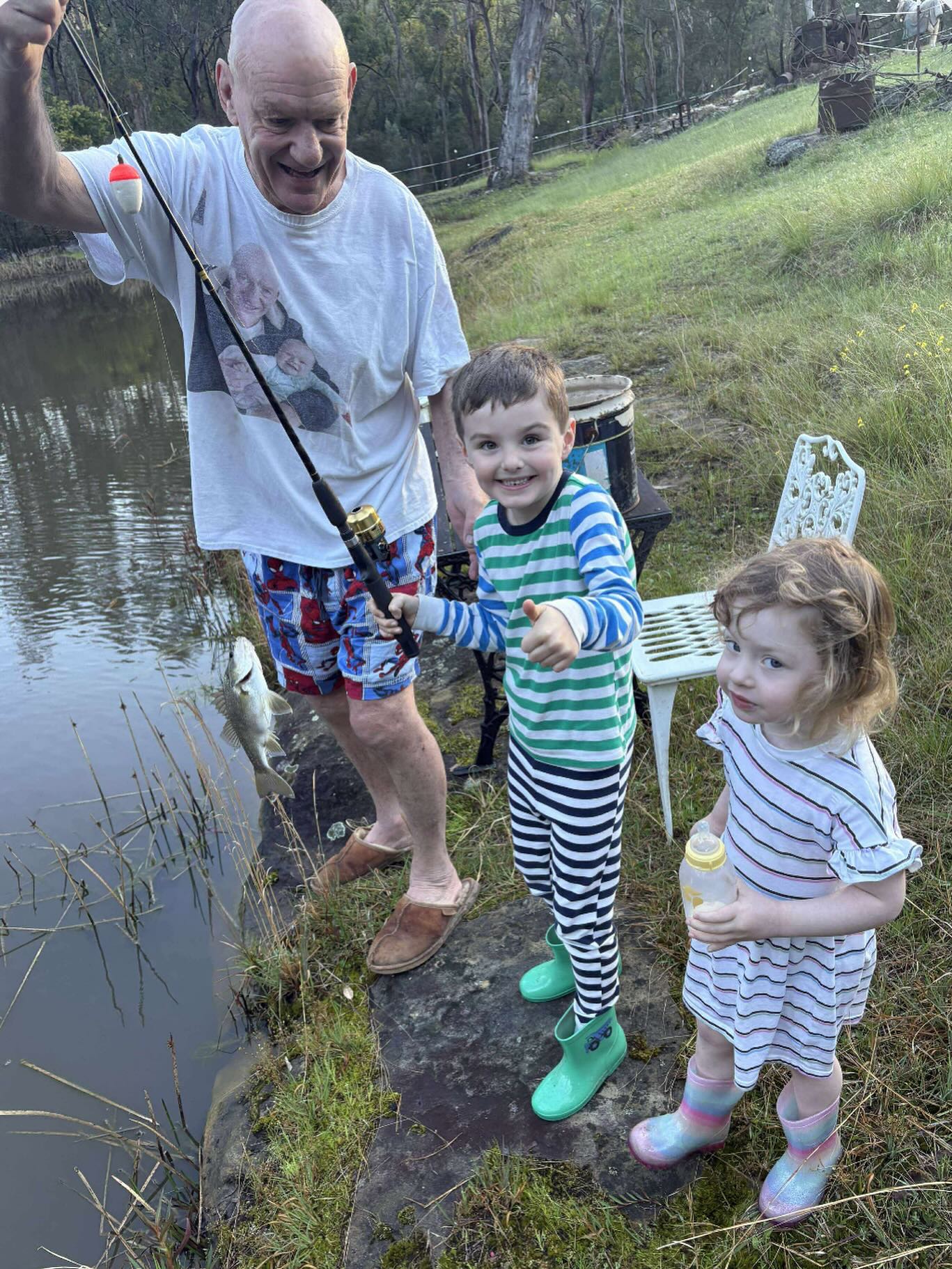 Peter - Grandson Angus catches the first fish of the season.👍 | Facebook