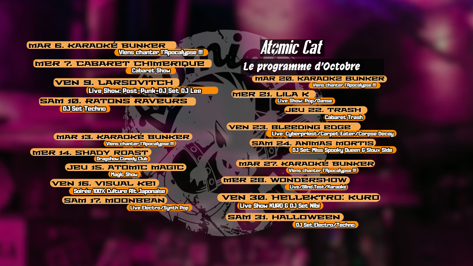 Atomic Cat | Paris