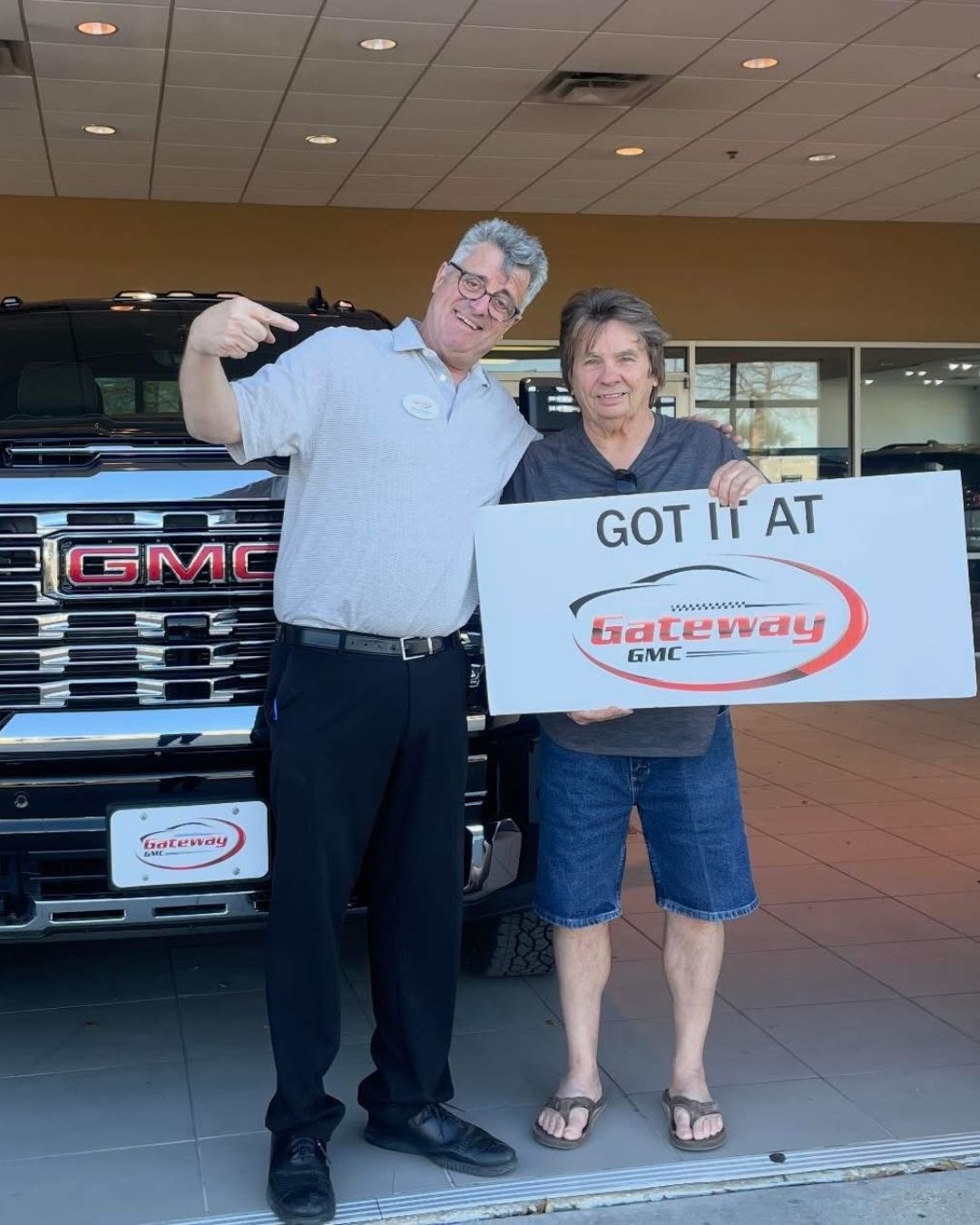 Gateway - Mike Sherman Takes Home a New 2025 GMC Sierra! Mike Sherman ...