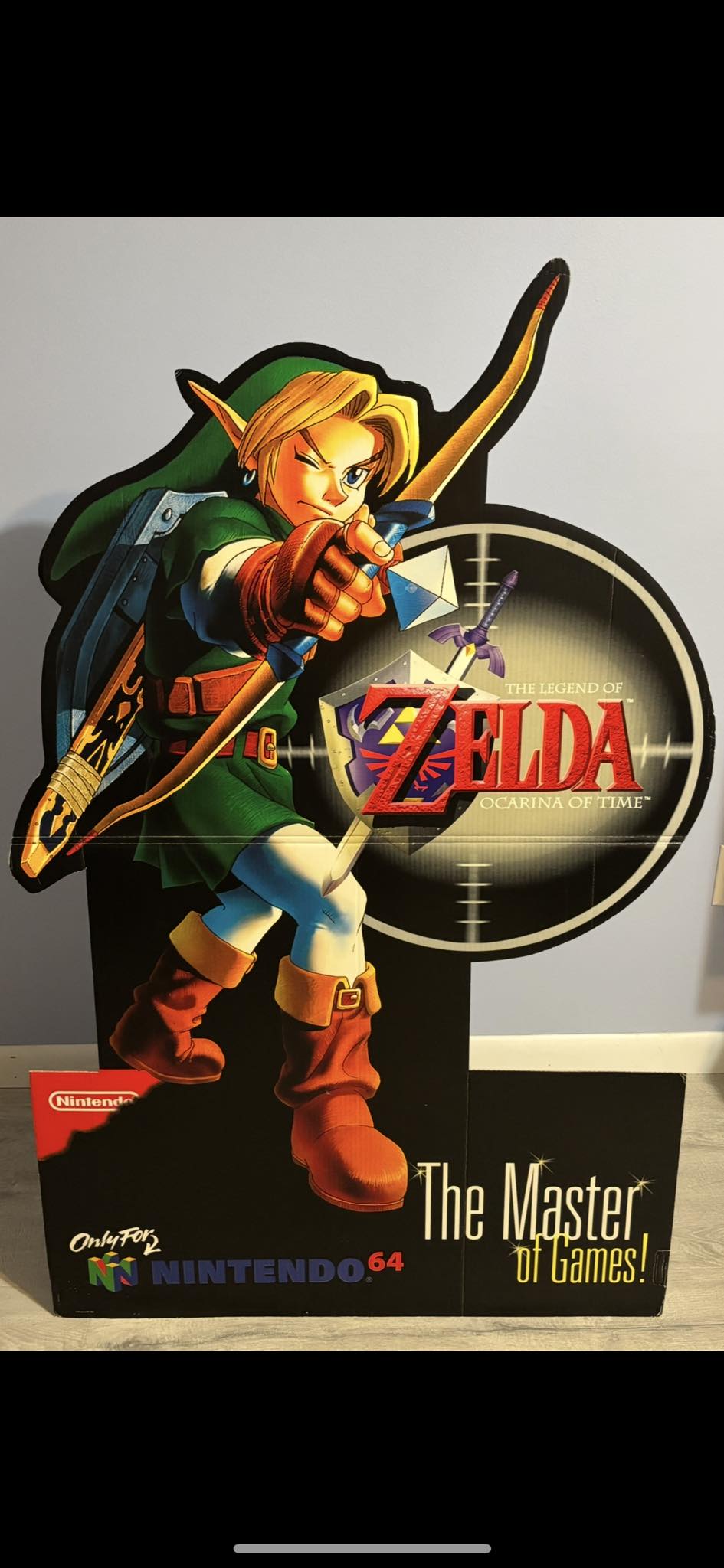 The legend of Zelda ocarina of time jigsaw puzzle.
