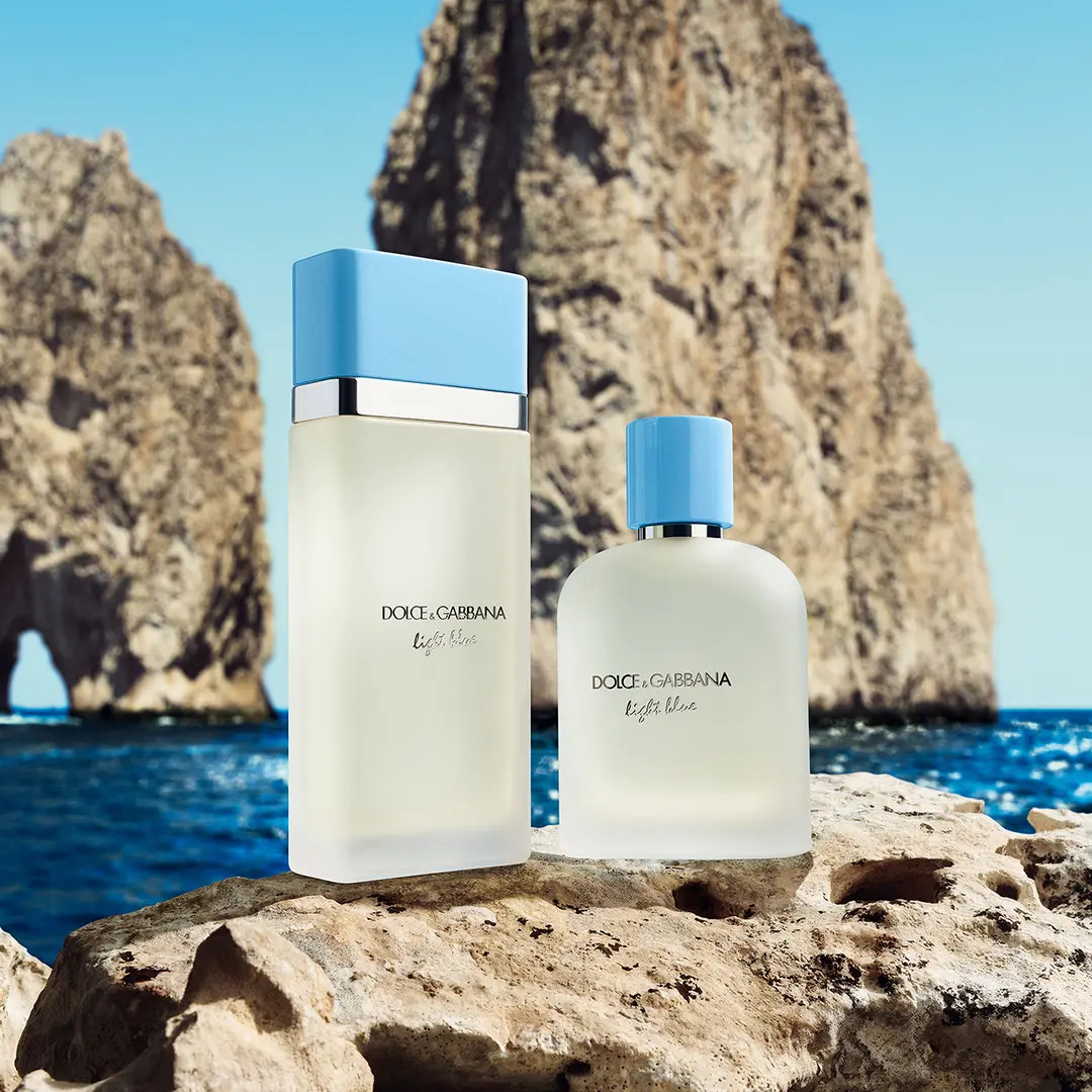 Theo James and #DGLightBlue Pour Homme Eau de Toilette invite you