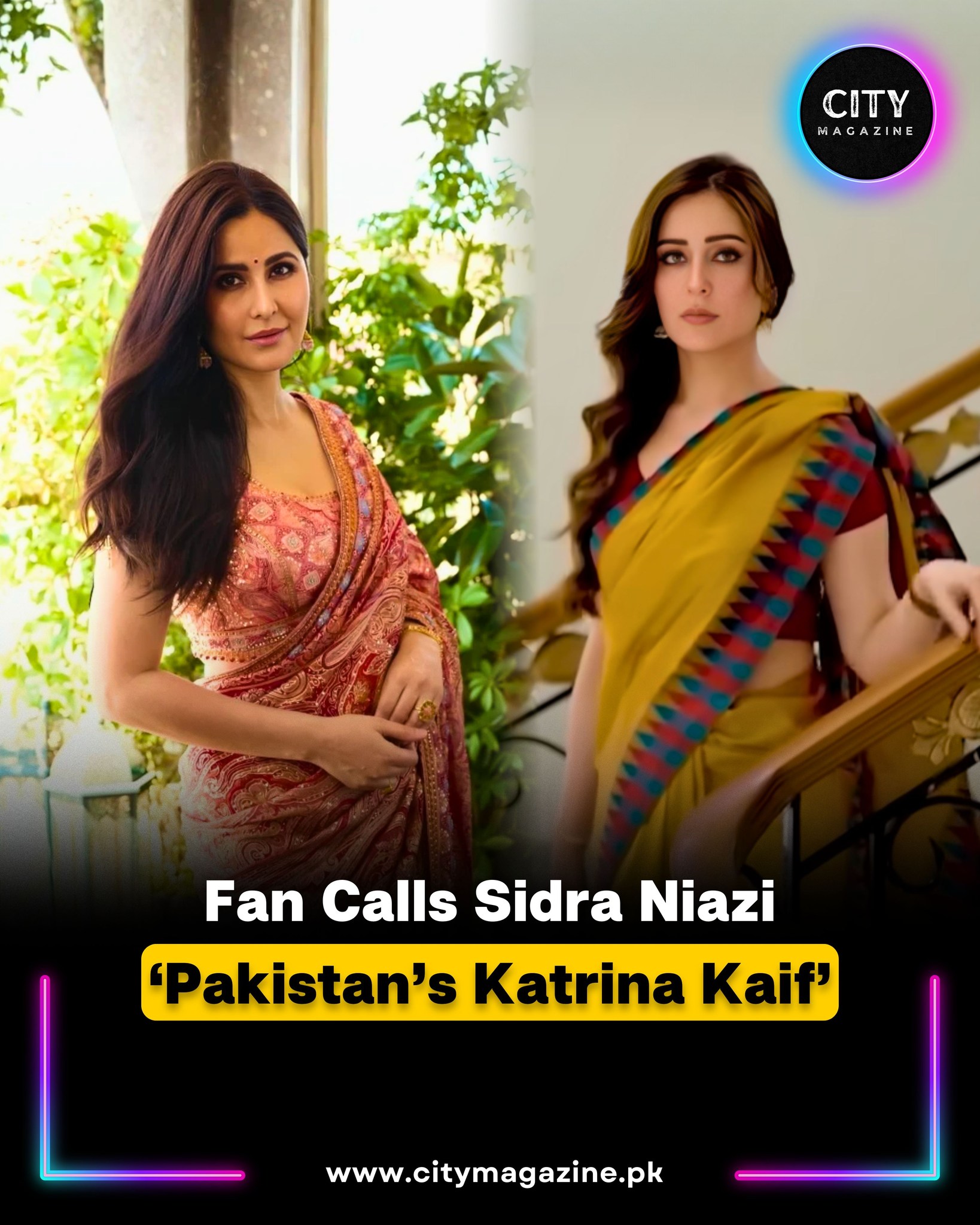 City Magazine - Pakistani television actress Sidra Niazi... | Facebook