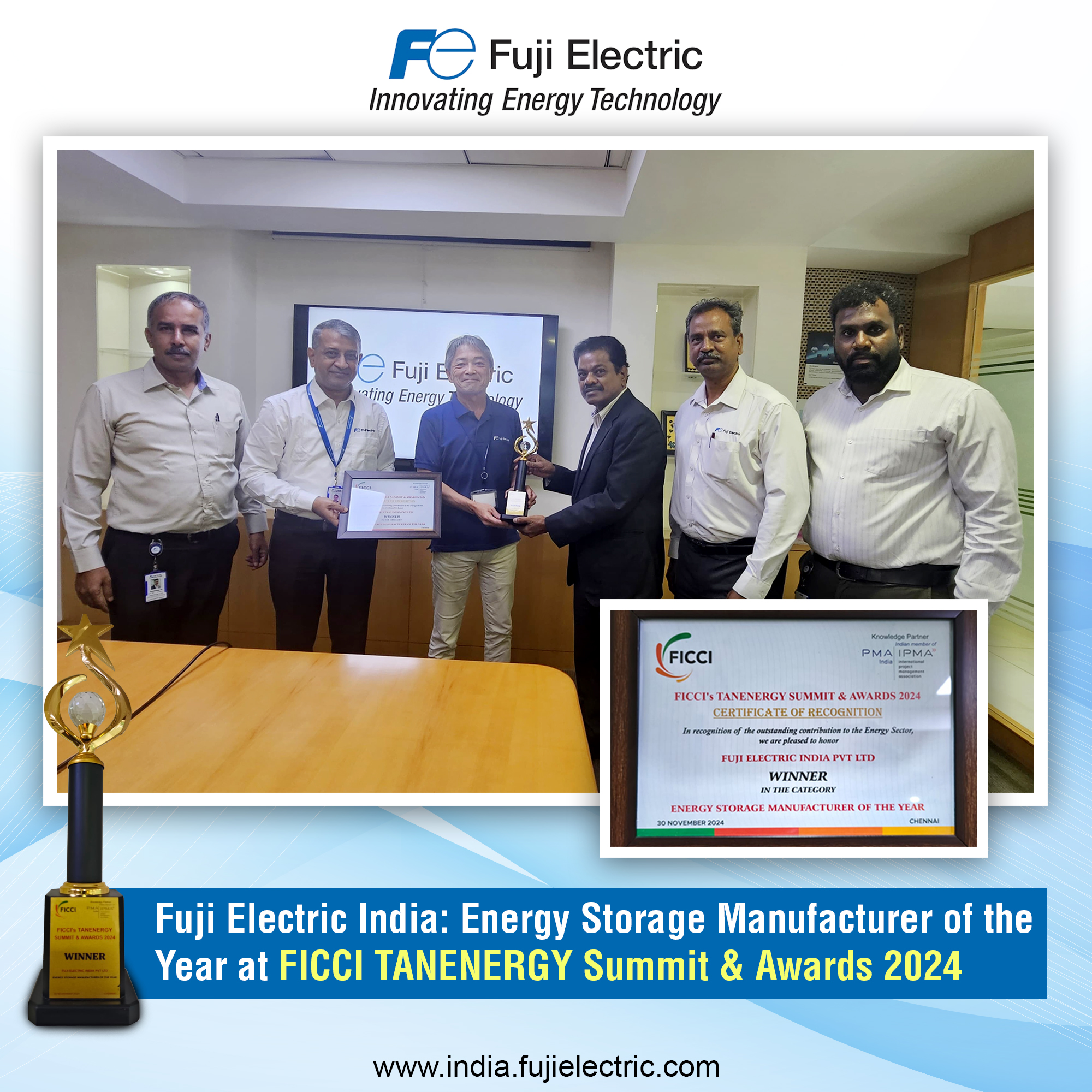 Fuji - A proud moment for our team at Fuji Electric India! We are ...