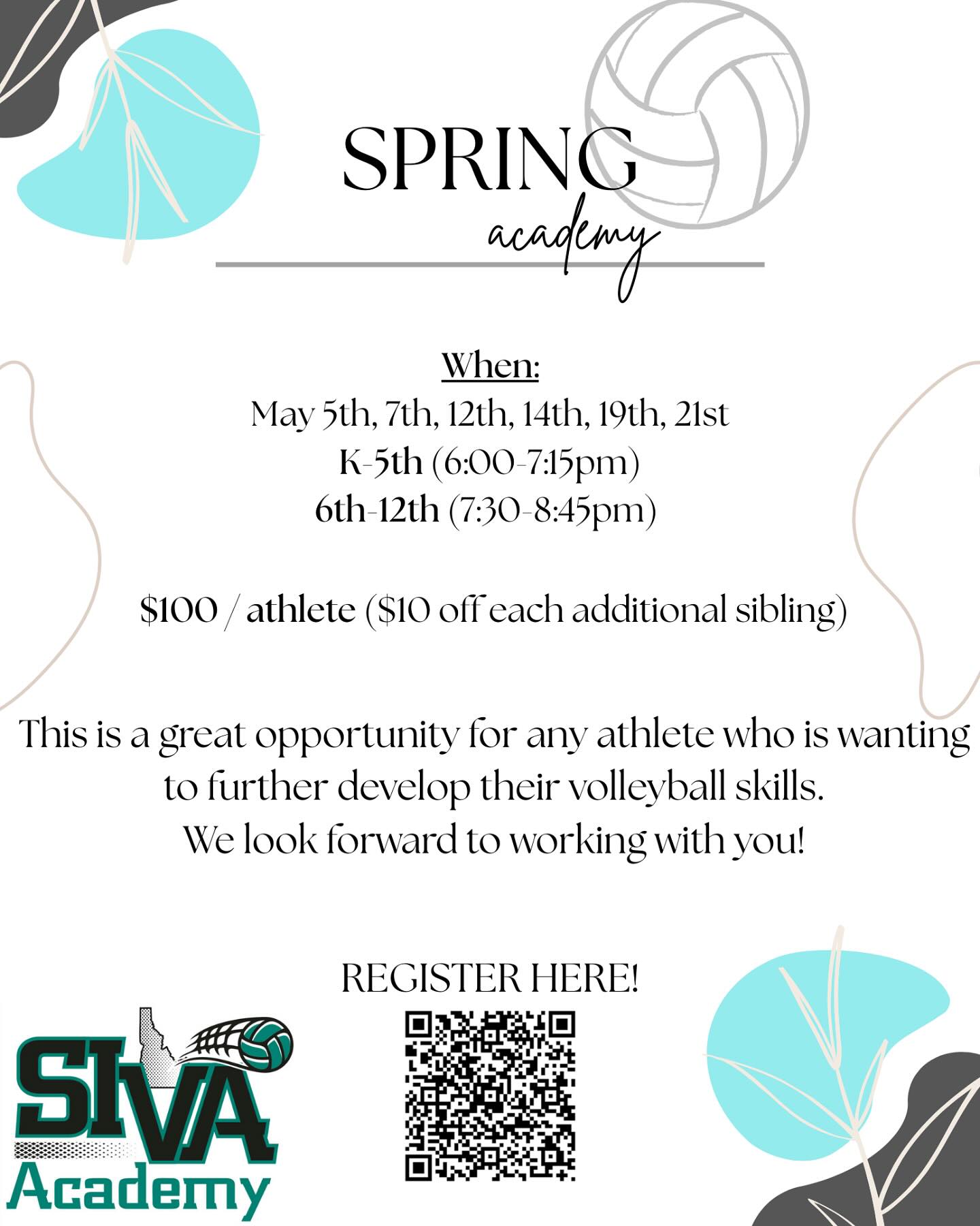 Southern - IT’S TIME 🥳🥳 You can now register for spring academy! Scan ...