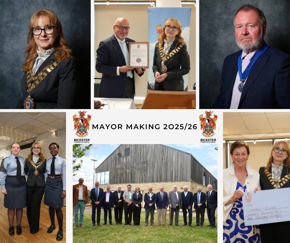 🎉 Mayor Making 2025... - Bicester Town Council Events & News | Facebook
