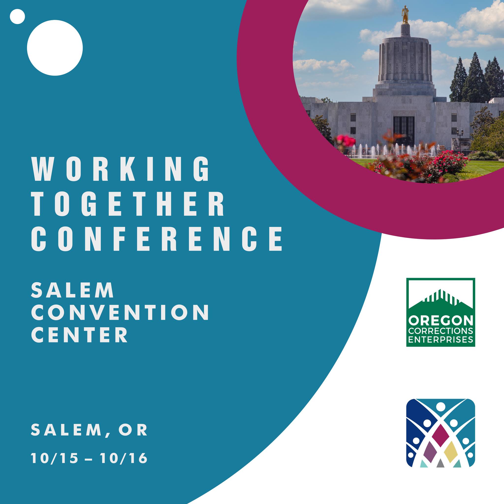 Oregon - OCE is headed to the WORKing Together 2025 Conference! We’re ...