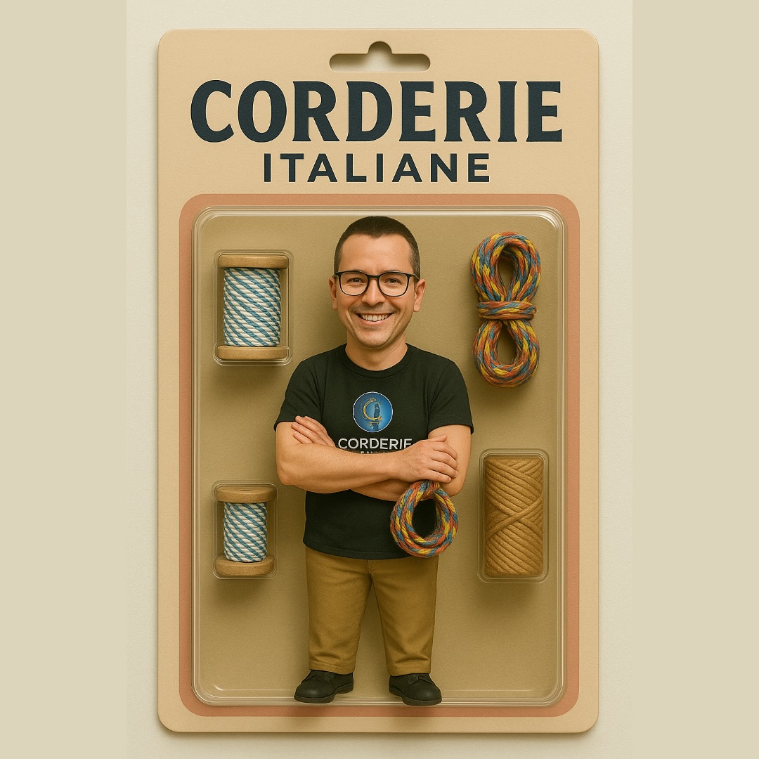 Cordino Veneziano Corderie Italiane – 3 Mm Di Diametro, 500 Metri Di Lunghezza, Colore Beige – Per Tende E Avvolgibili