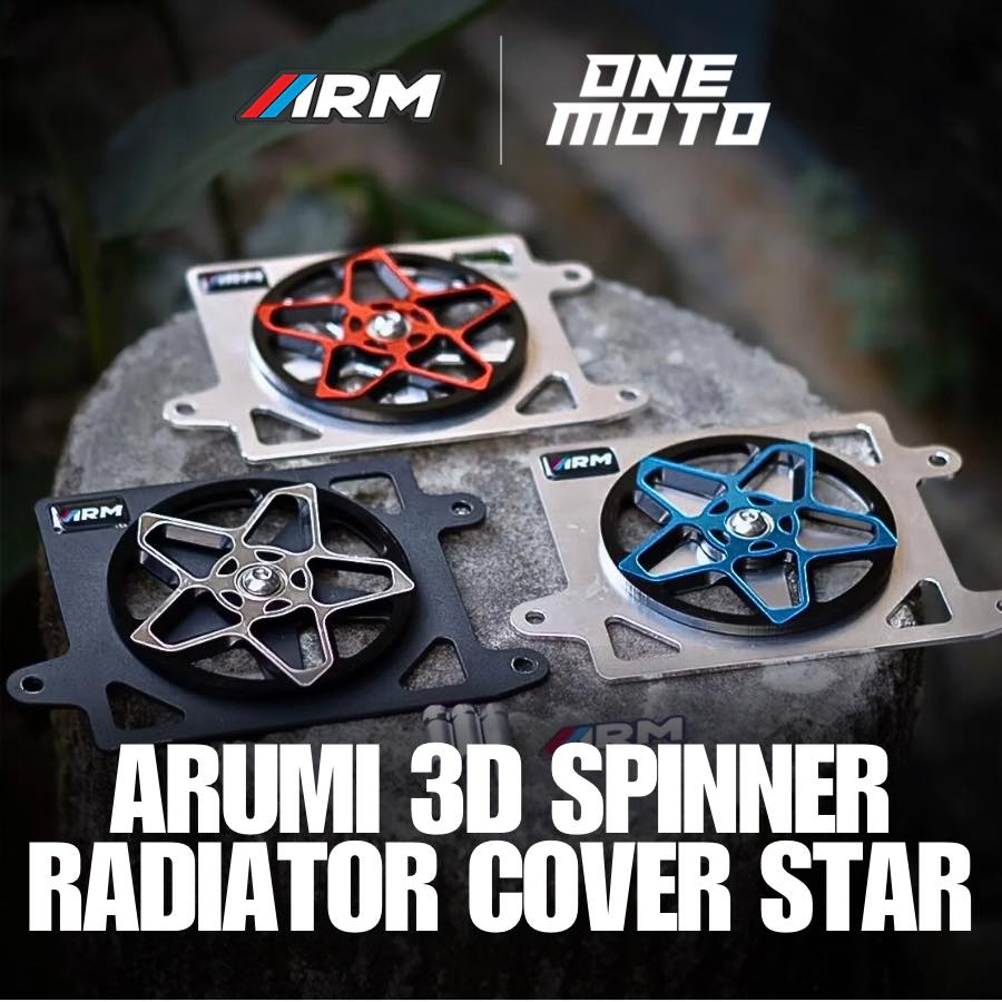 One Moto - ‼️RESTOCK ALERT‼️ ARUMI 3D SPINNER RADIATOR... | Facebook