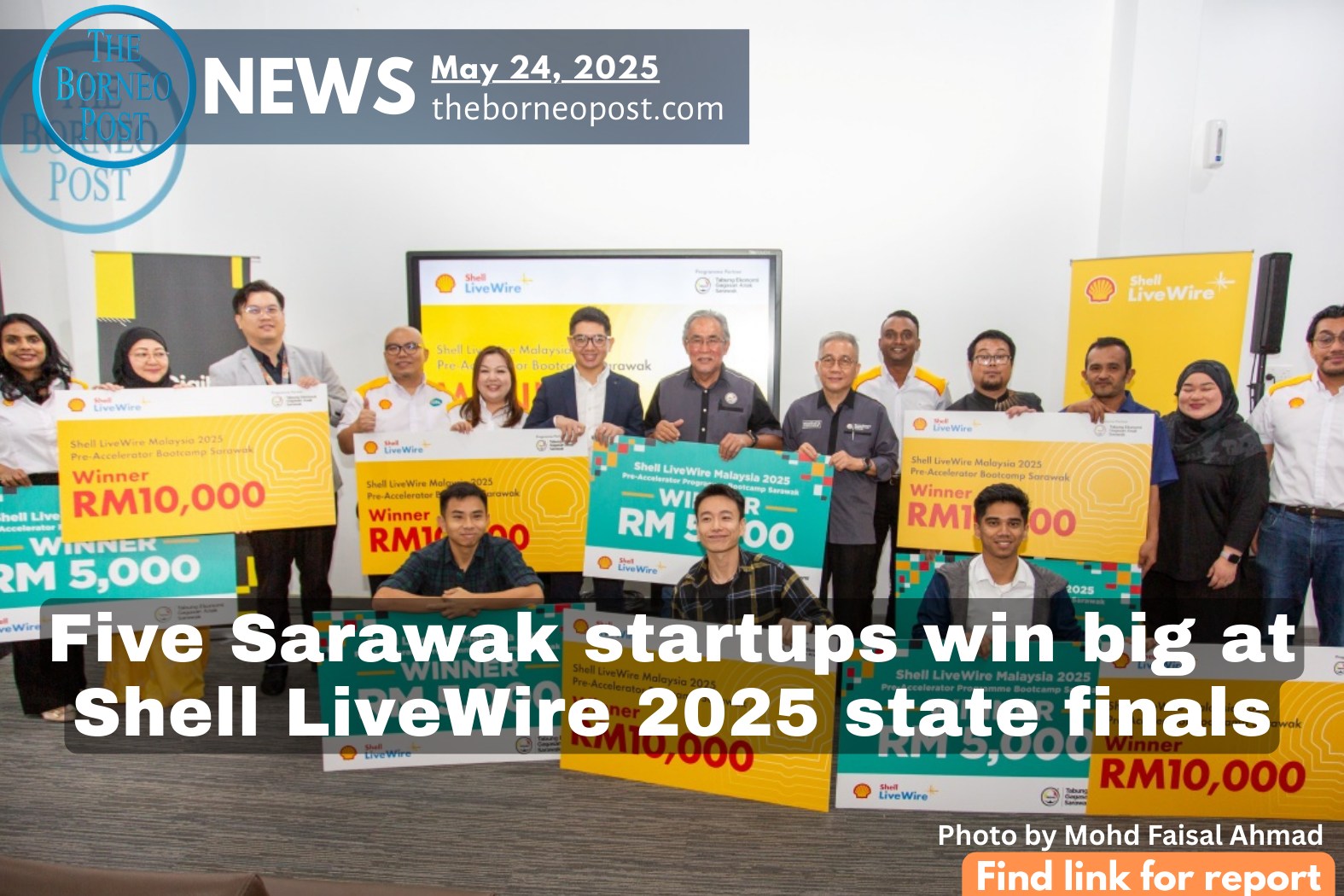 The Borneo - Congrats to the five Sarawak startups who won the Shell ...