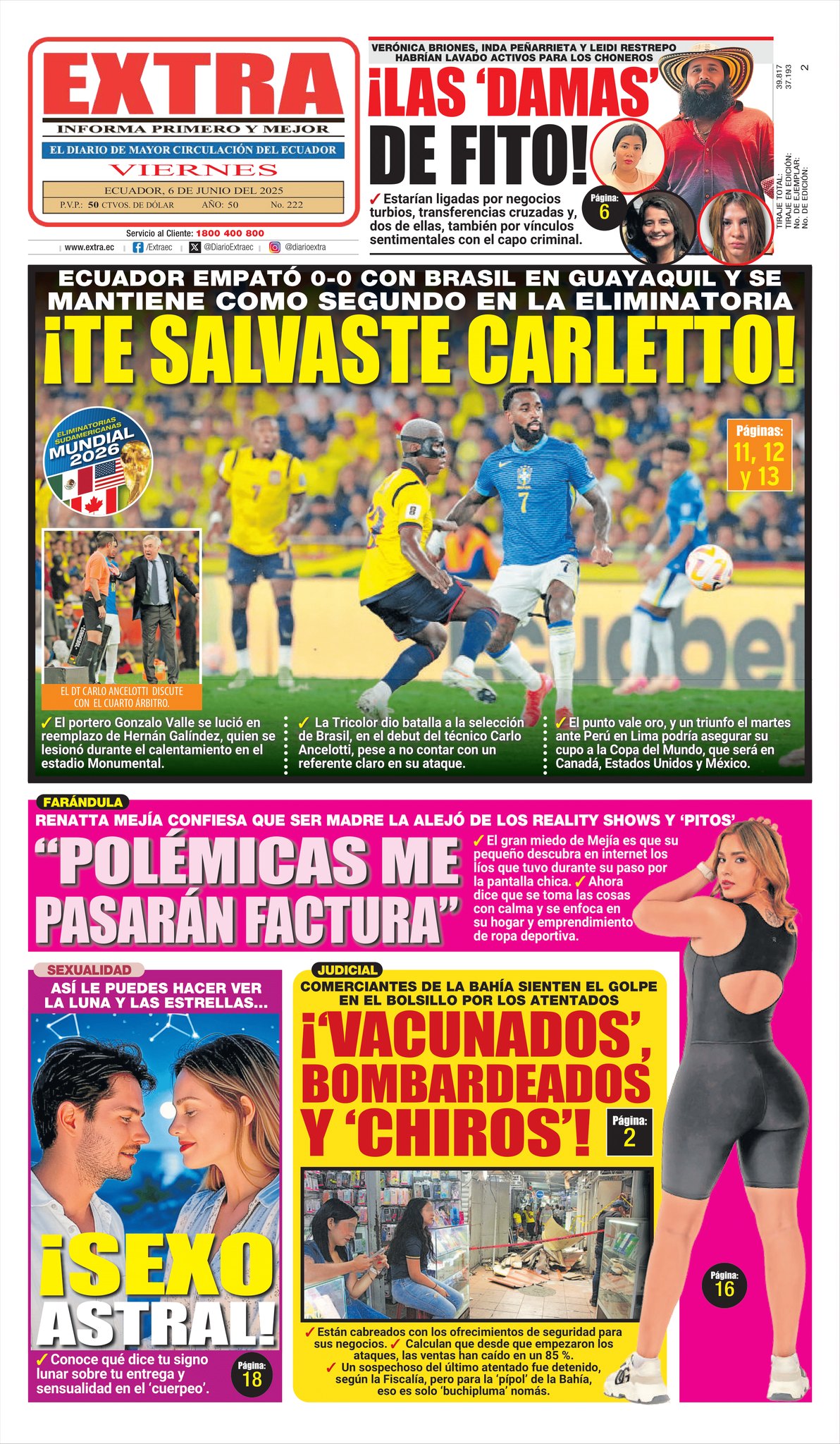 Diario - ☀️ ¡Buen día! Les compartimos la #PortadaEXTRA de este viernes ...