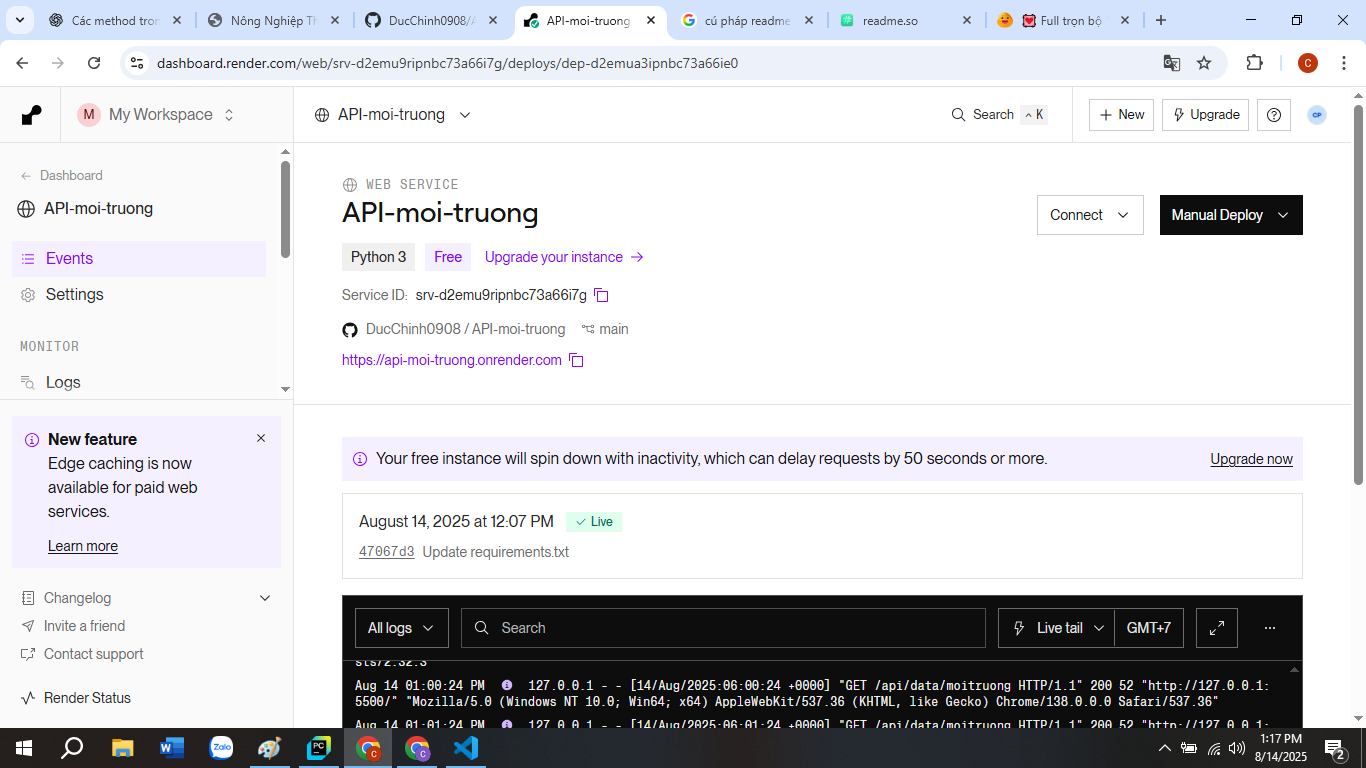 Group Lập trình Python | Xin chào mọi người em mới làm một dự án nhỏ ...