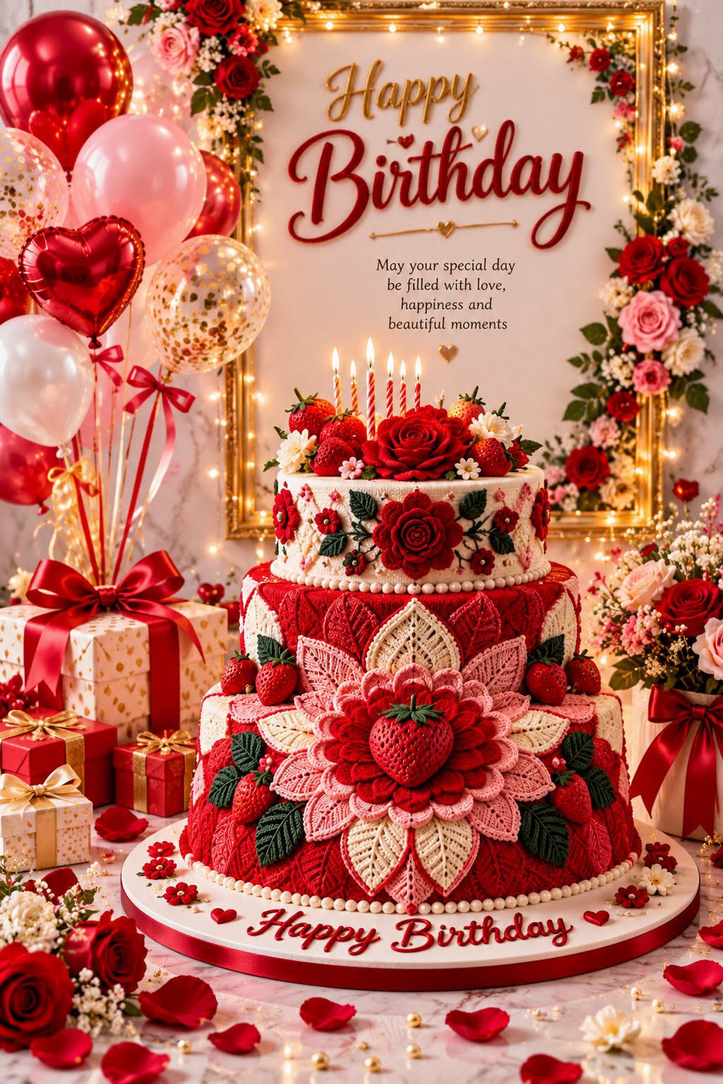 Happy Birthday May your special day be filled with love, happiness