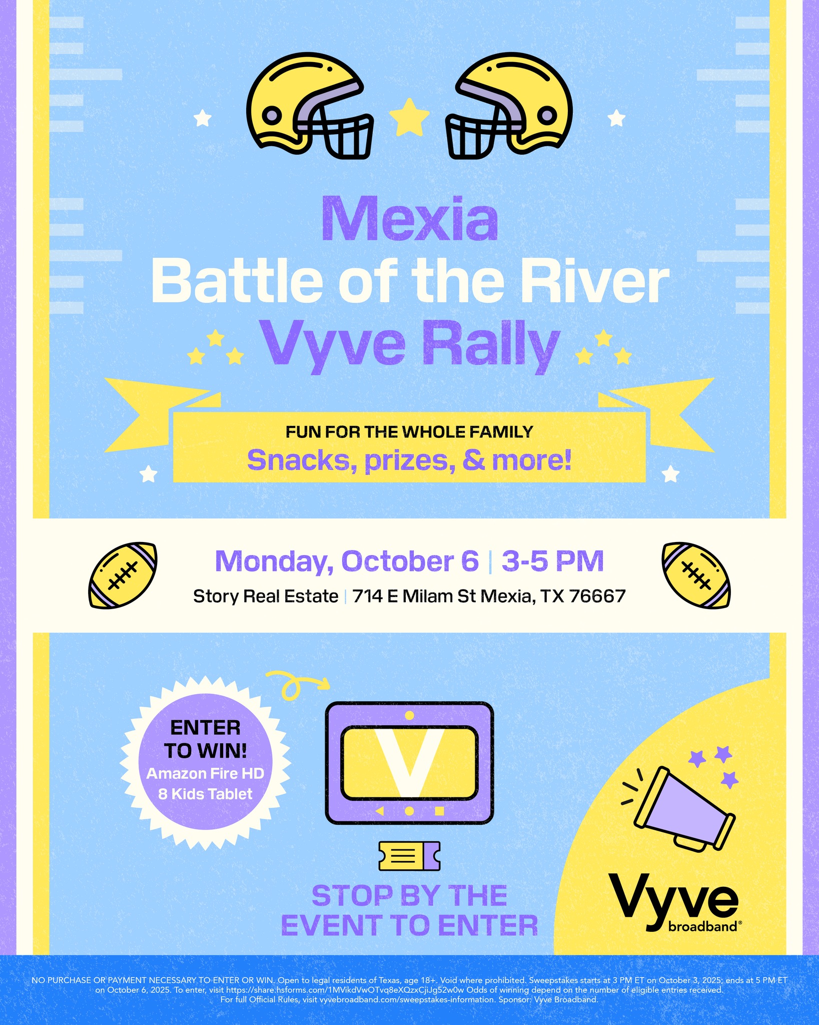 Vyve - 🏈 Hey Mexia - Let's Rally! 🏈 Join us for the Mexia Battle of the ...