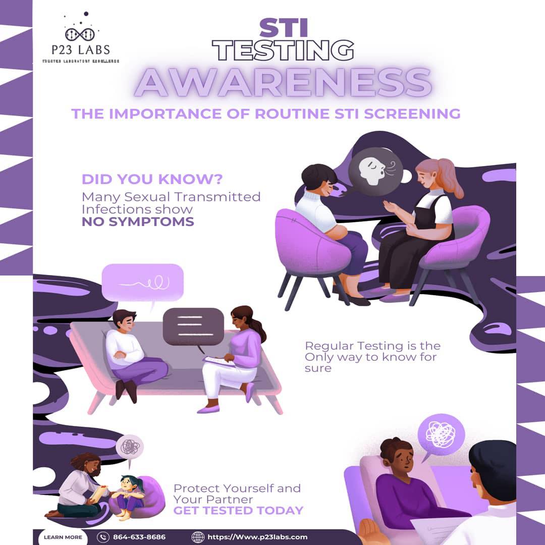 P23 Labs - The importance of routine STI screening Did you... | Facebook