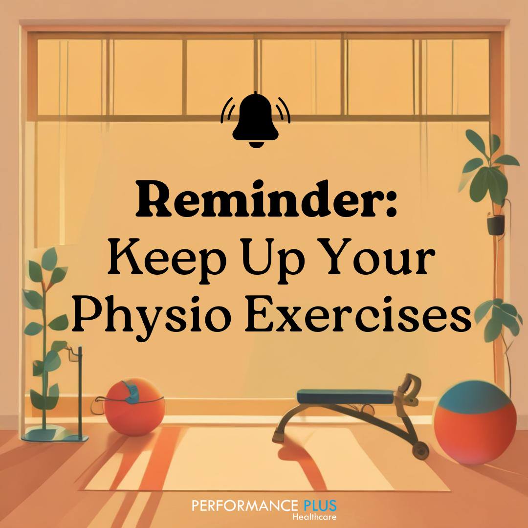 Performance - 🔔 Reminder 🔔 Don't forget to perform your physiotherapy ...