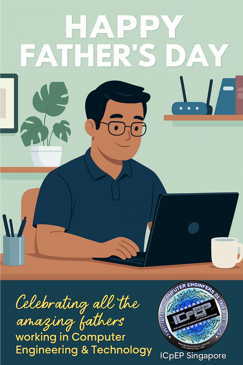 Institute - 🎉 Happy Father’s Day to All Tech Dads! 👨‍💻💙 Today, we honor ...