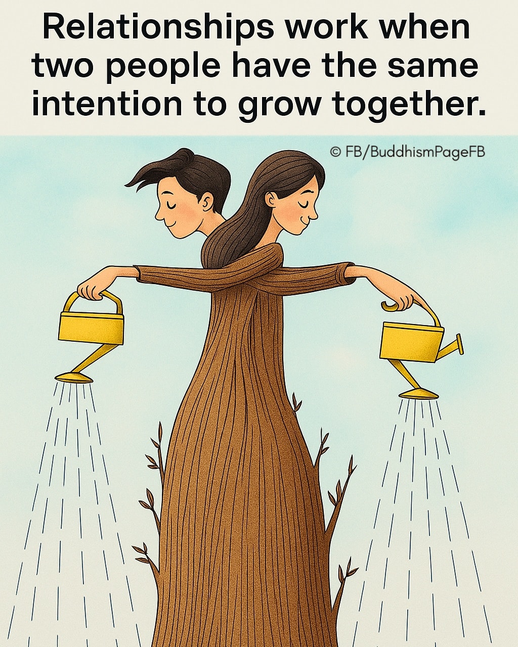 Buddhism - Most relationships fail not because of a lack of love — but ...
