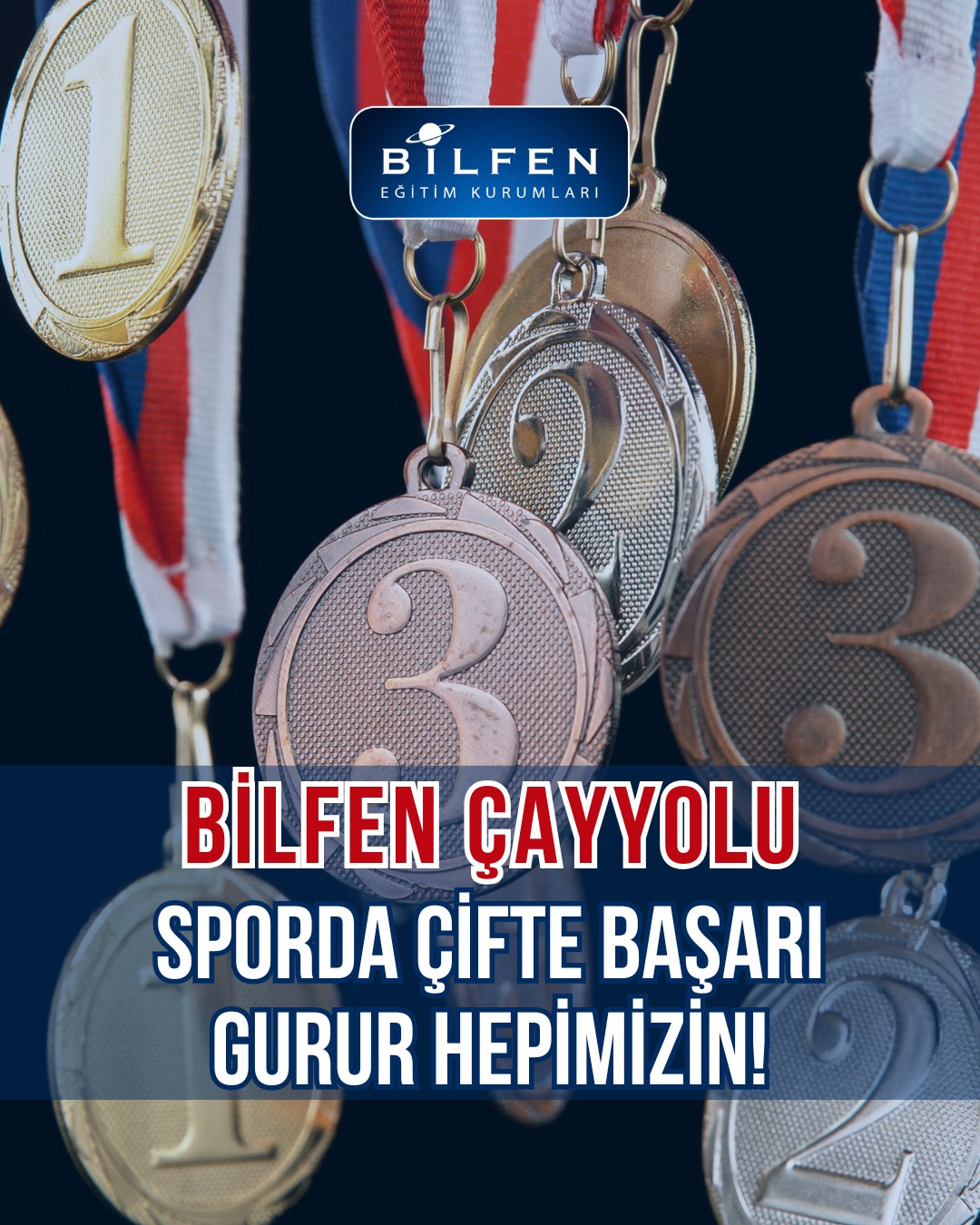 🏆 Sporda Çifte Başarı, Gurur... - Bilfen Eğitim Kurumları | Facebook