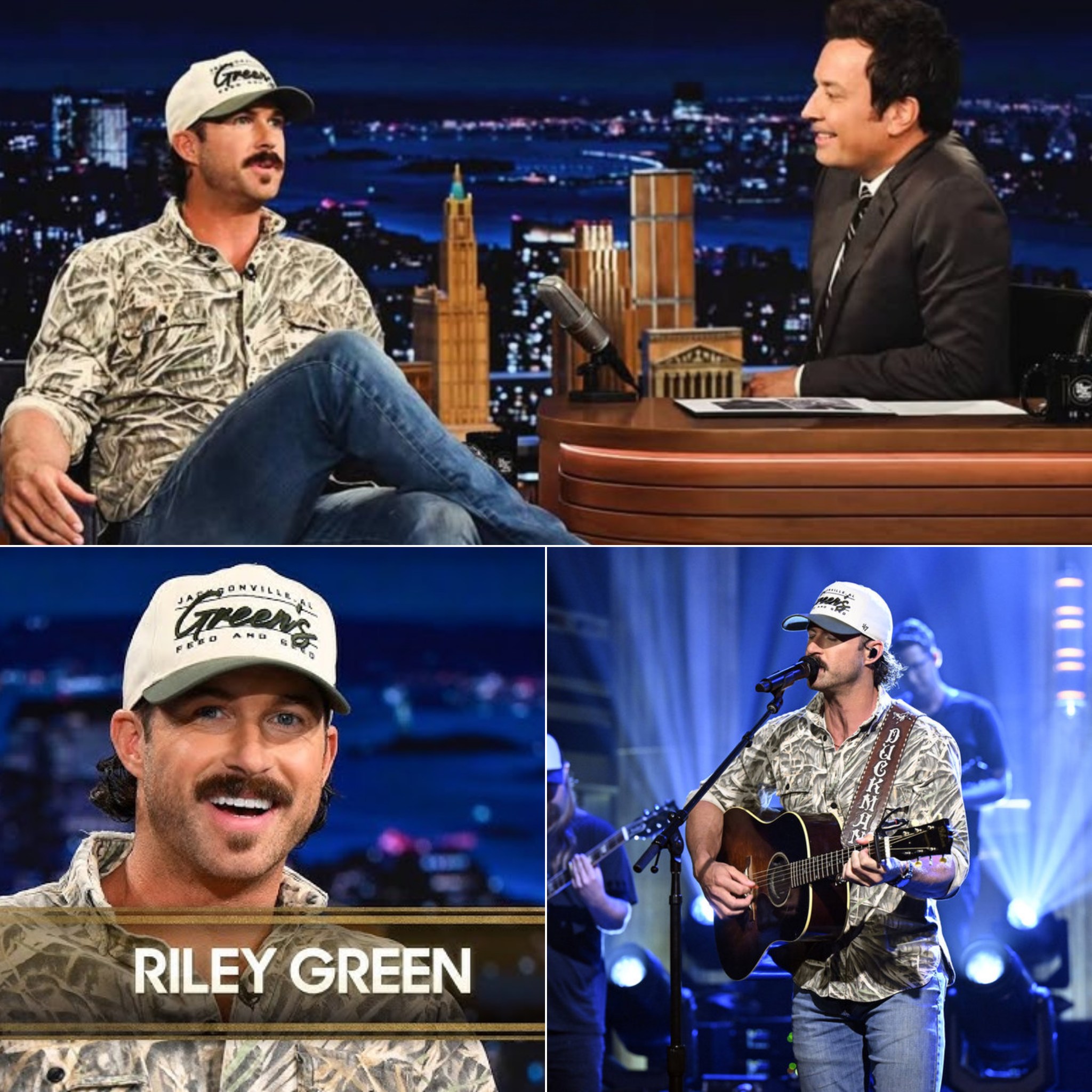 Dear - Riley Green left Tonight Show viewers stunned when he revealed ...