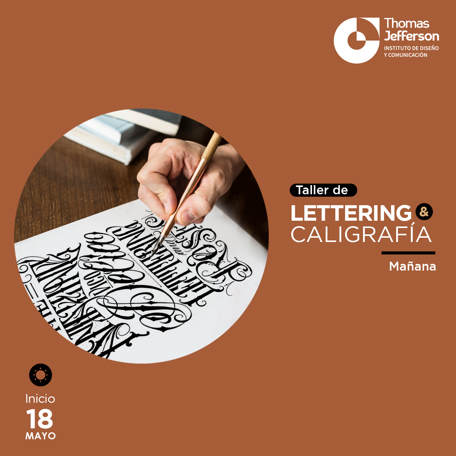 ️ Taller de LETTERING Y... - Instituto Thomas Jefferson | Facebook