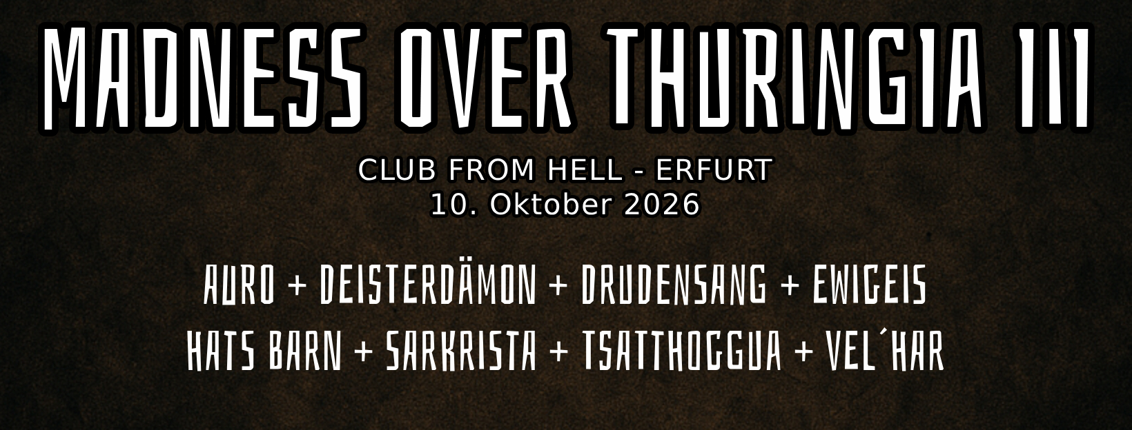 MADNESS OVER THURINGIA III