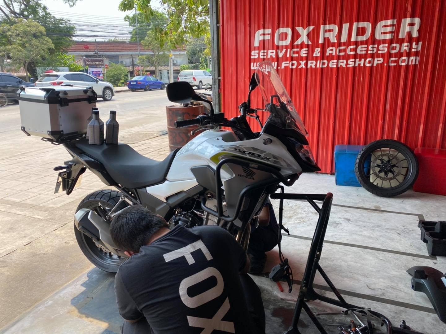 Fox Rider Shop - 🦊 CB500X เซ็ทน้ำมันโช๊คหน้า สับโช๊คหลัง...