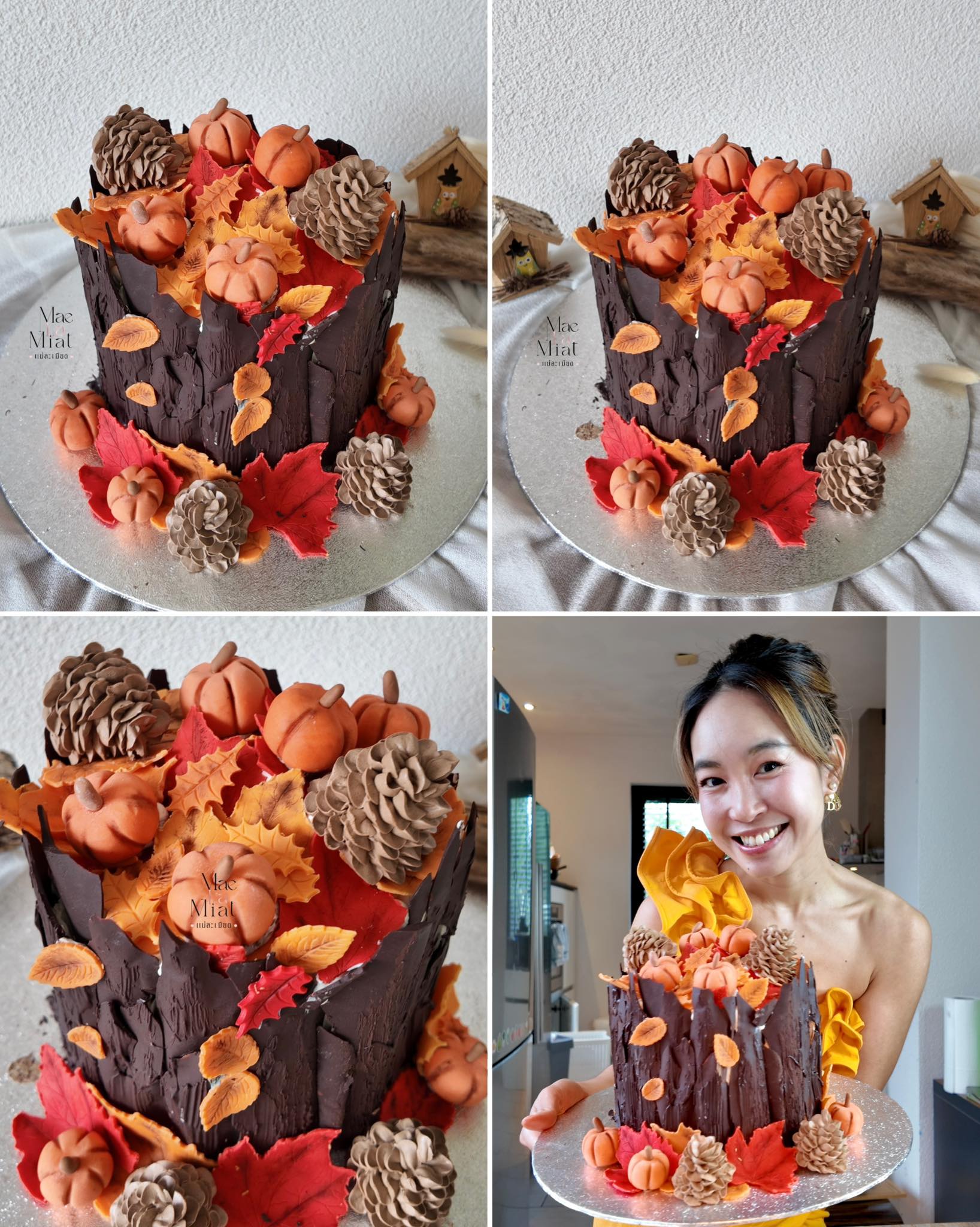 แม่ละเมียด - Random cake เดือนตุลาคมมาแล้วววค่า ☺️ 🍁 🍂 Happy birthday ...
