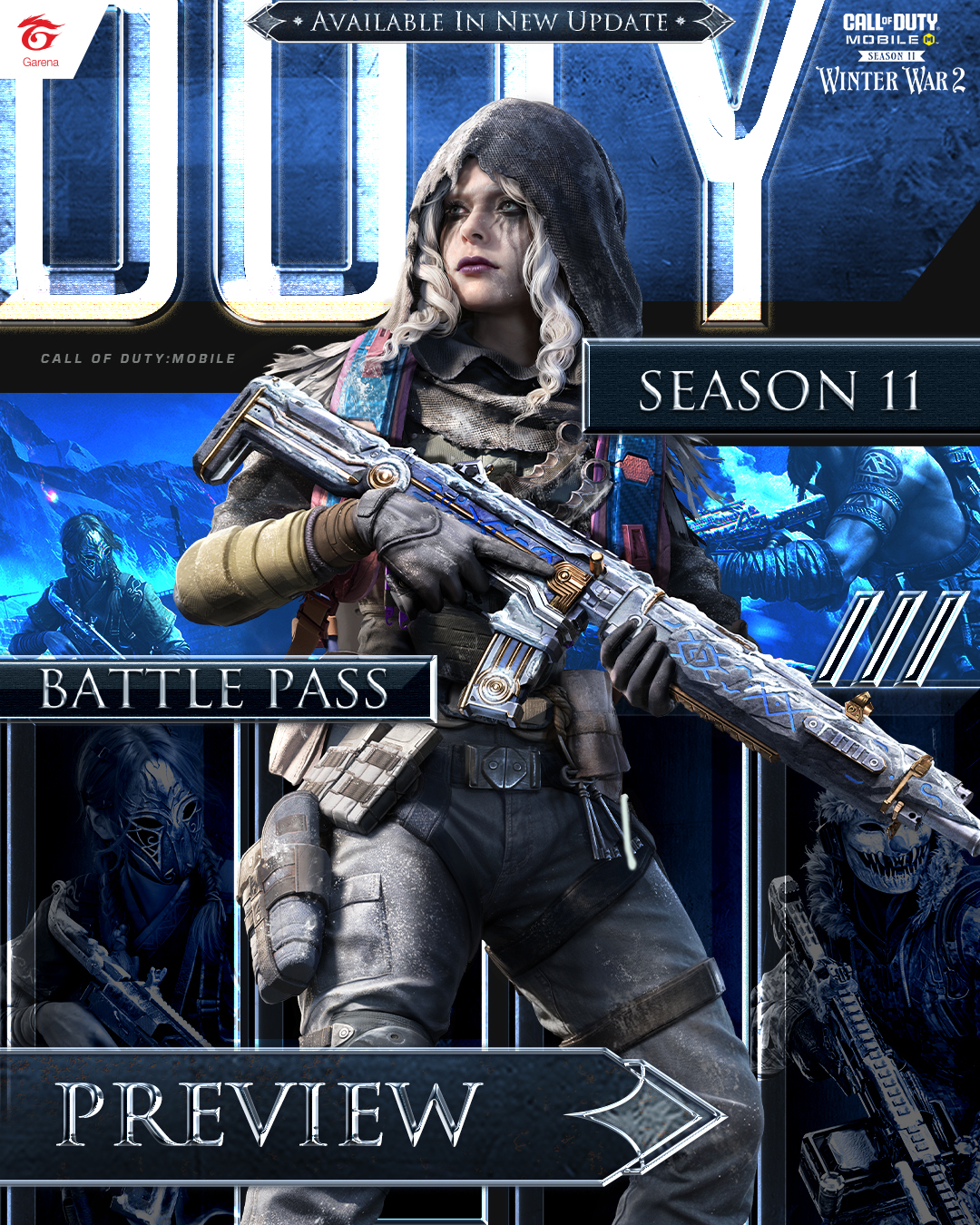 🏔️ Season 11: Winter War 2 📅... - Garena Call of Duty Mobile | Facebook