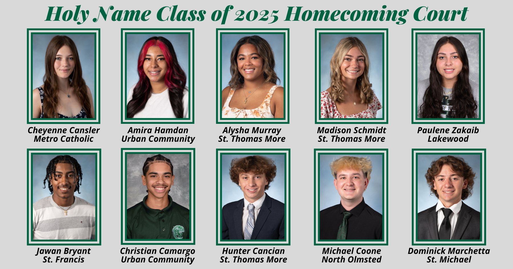 Congratulations to our Class of... - Holy Name High School | Facebook