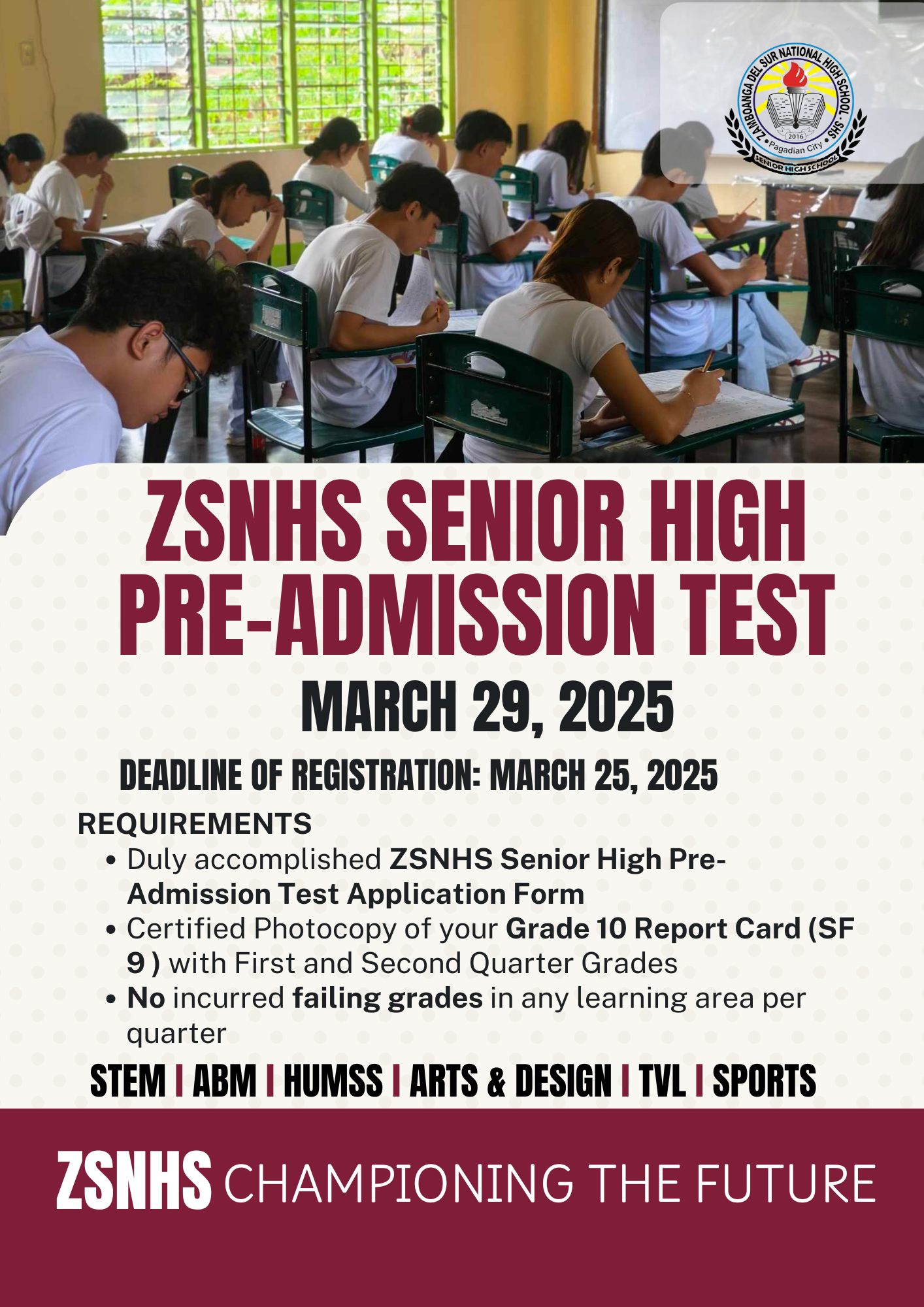 Zamboanga del Sur National High School - Senior High School | Pagadian City