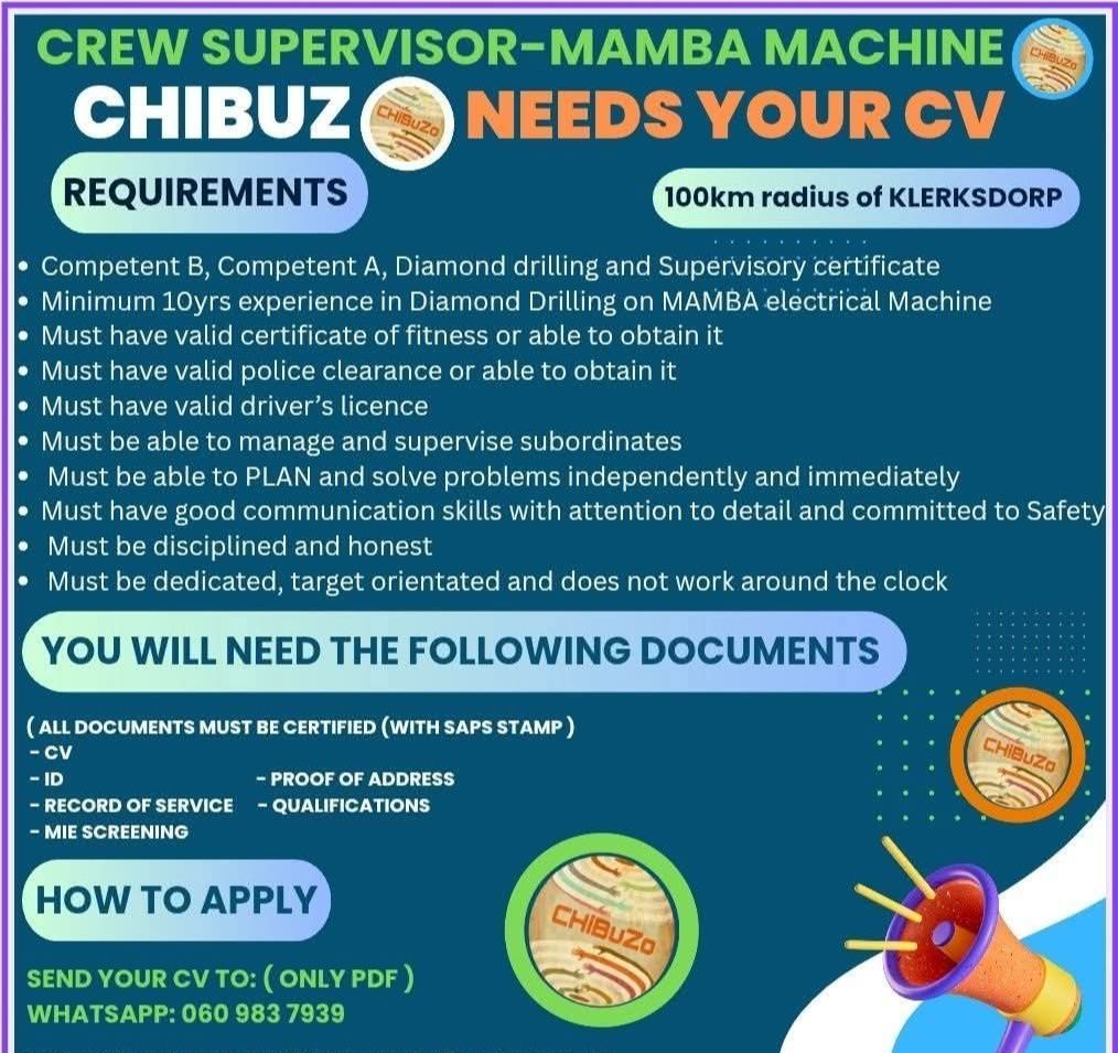 Chibuzo Recruitment - Development Team Leaders - Competent A & B - All ...