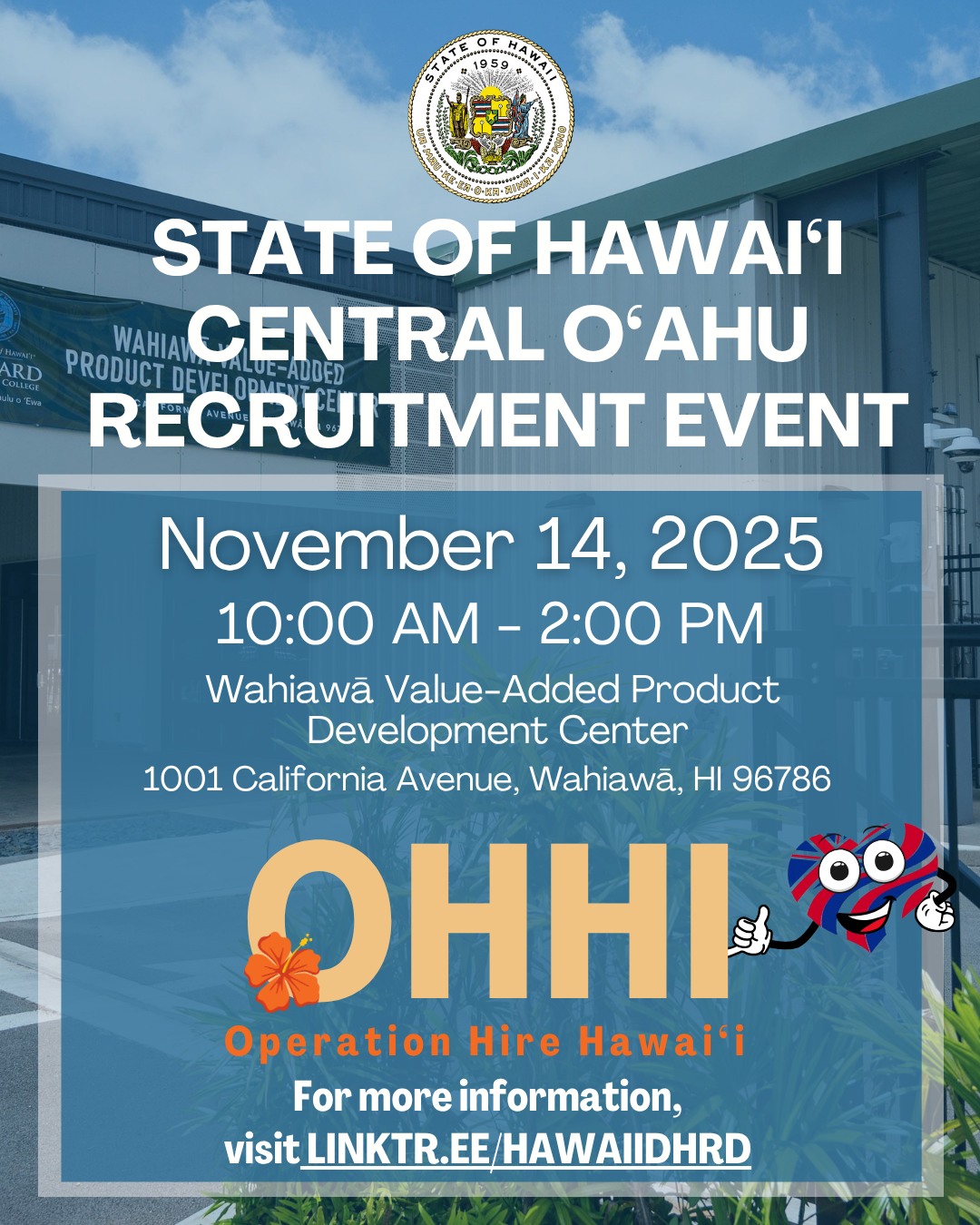 State of Hawai'i Department of Human Resources Development | Honolulu HI