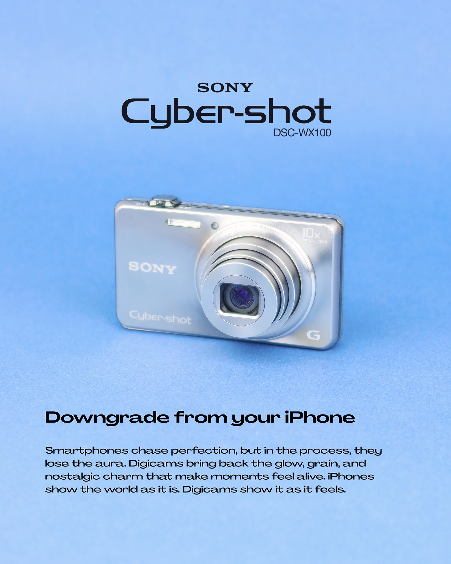 Sony Cybershot DSC WX100 Where modern cameras chase perfection
