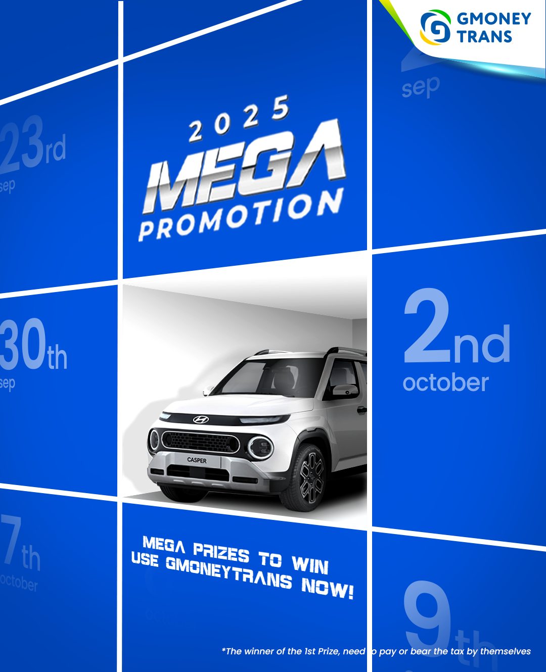 GmoneyTrans - 🎉 MEGA PROMOTION 2025 is Here! 🎉 🚀 Get ready for the ...