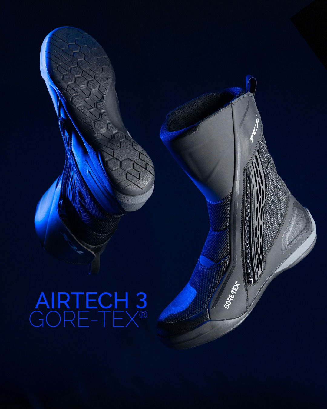 AIRTECH 3 GTX®, certified and waterproof touring boots with Gore