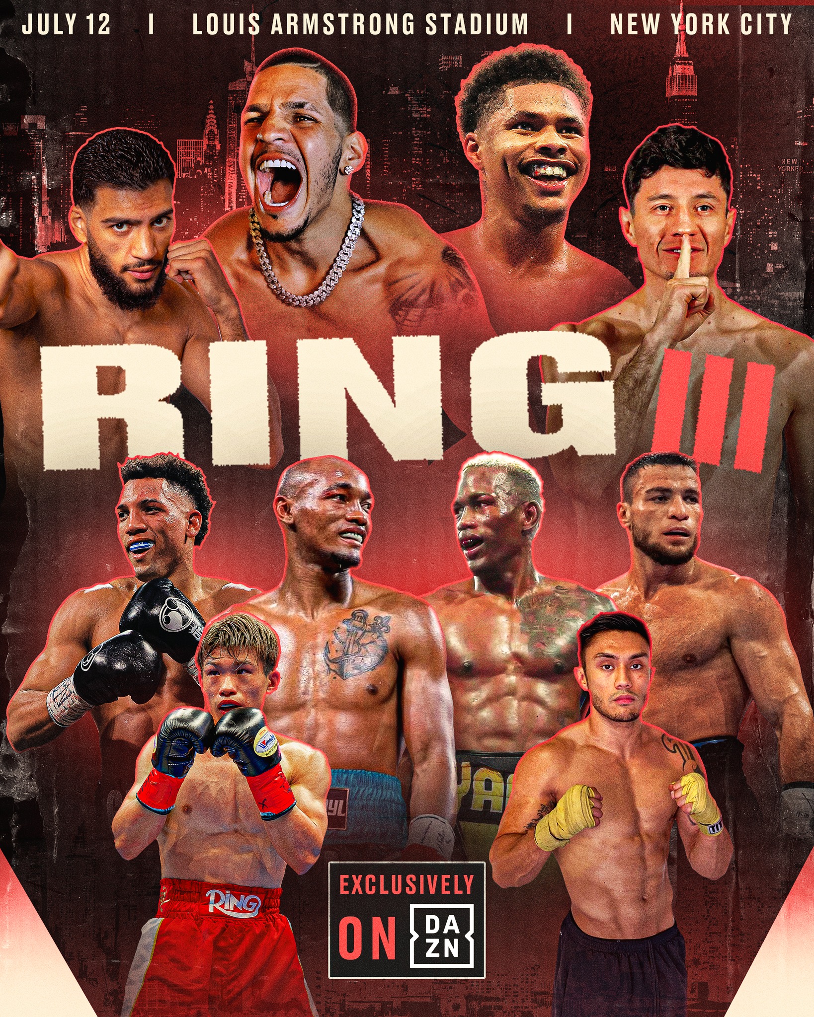 Two world title fights and an exciting super-middleweight battle