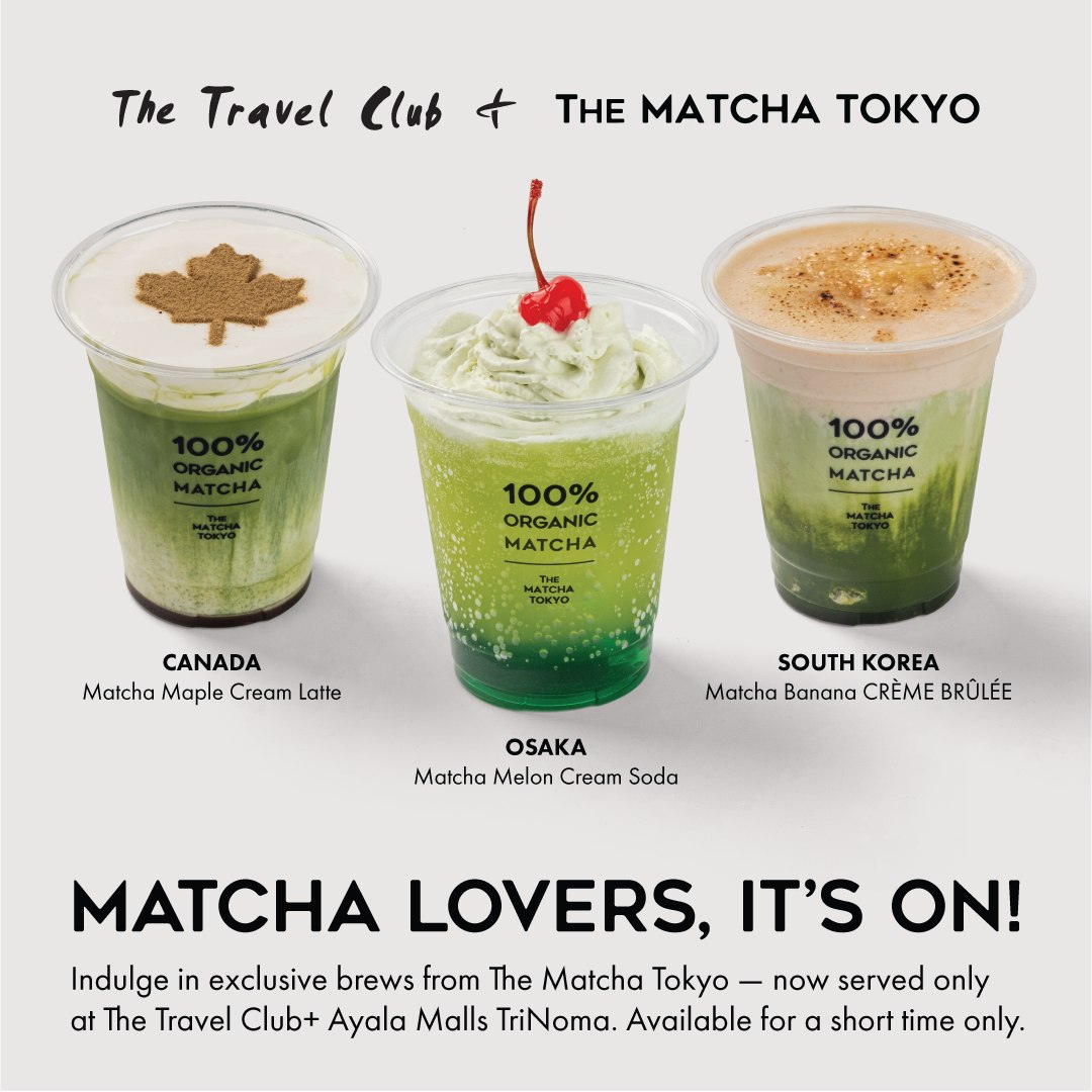 Only at MoCAF 2026 💙🍵 Introducing Matcha Daydream—a dreamy blend