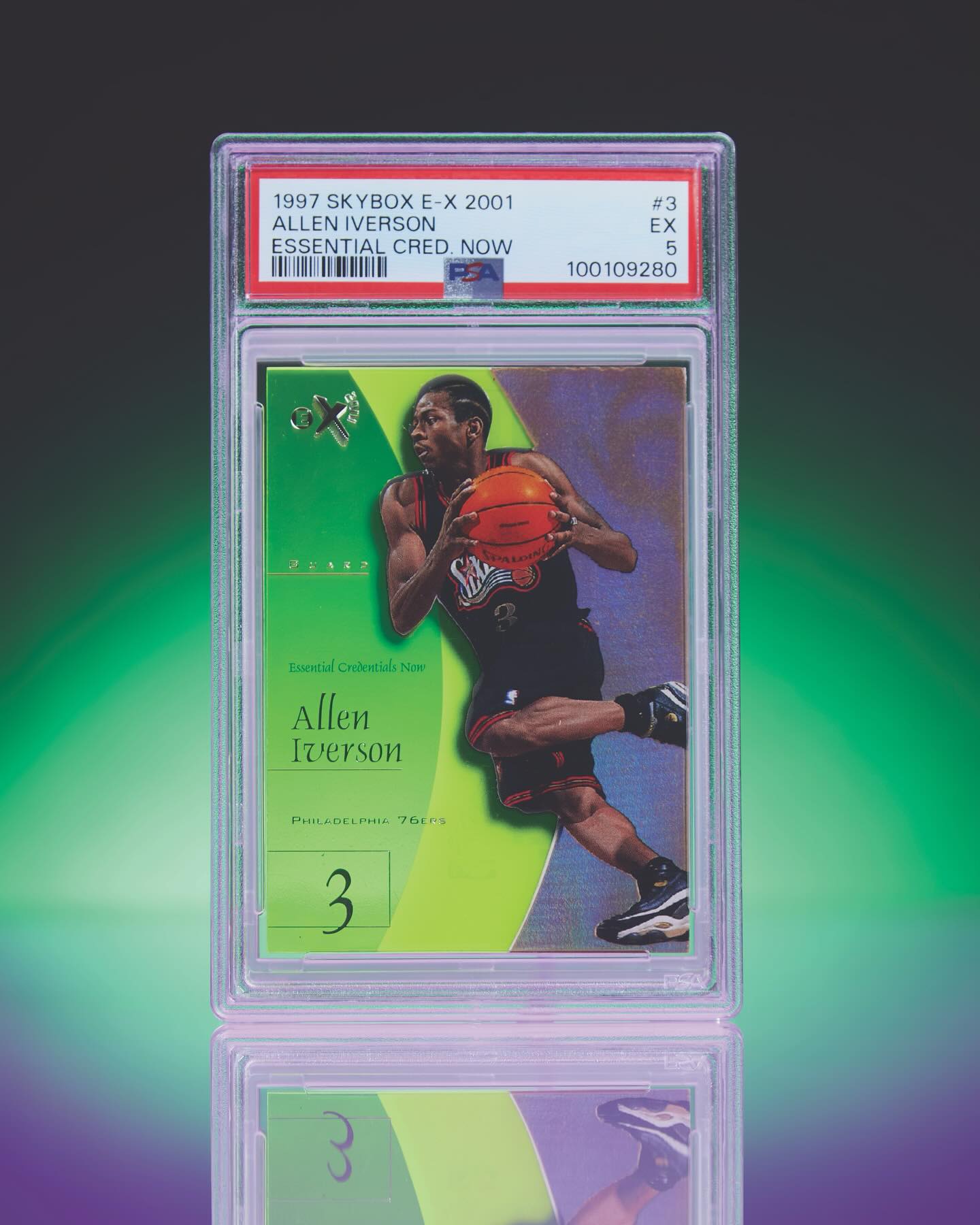 Heritage - Allen Iverson 1997 Skybox E-X 2001 Essential 