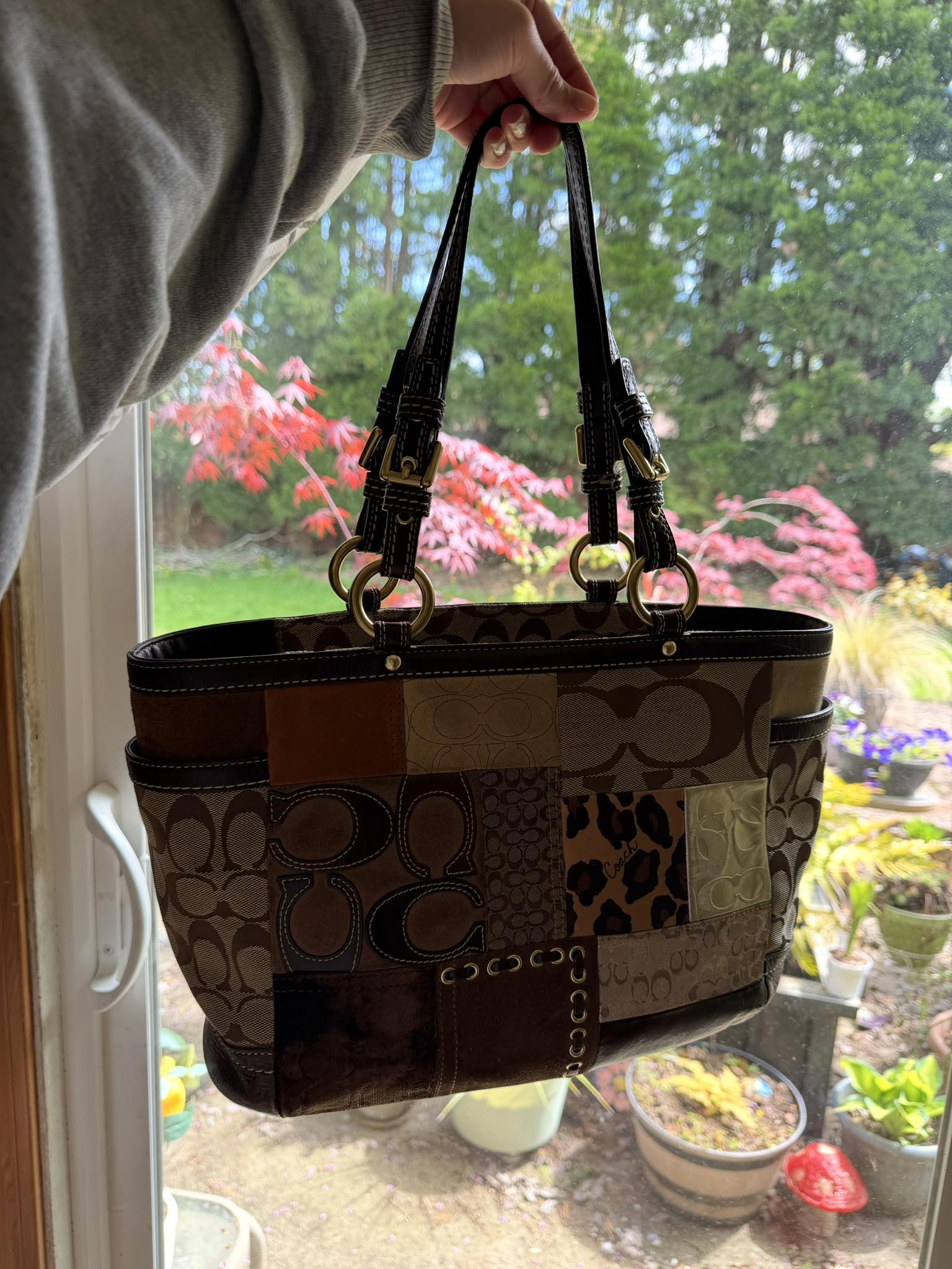What Coach bags to trade for a patchwork tote?